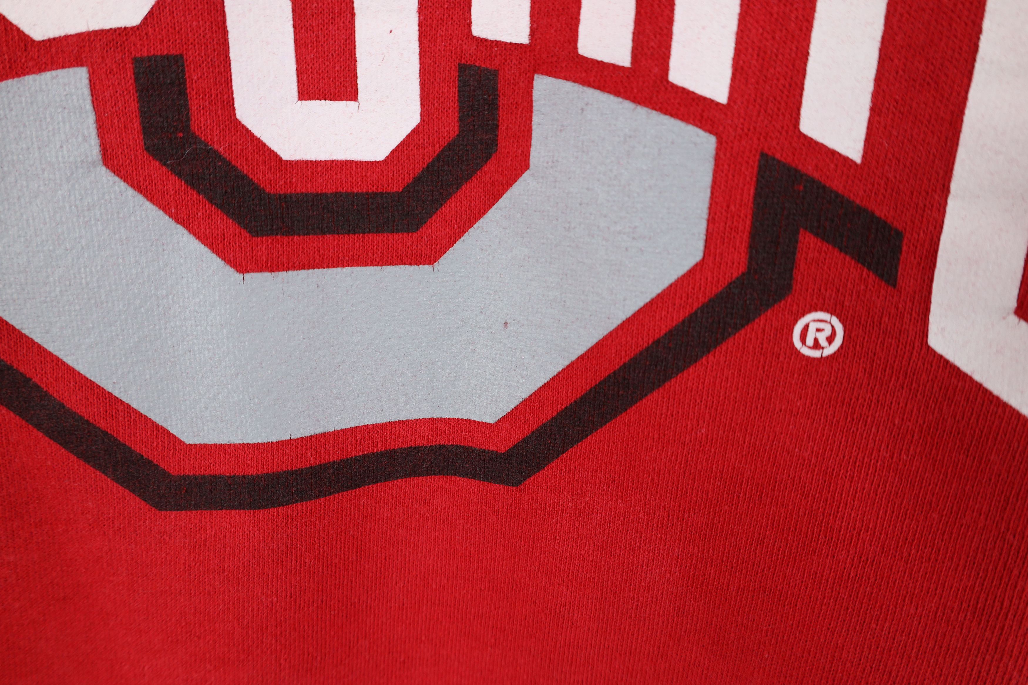 Vintage Vintage Big Logo Ohio State University Crewneck Sweatshirt Size US M / EU 48-50 / 2 - 5 Thumbnail