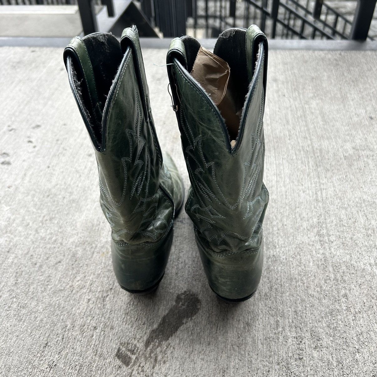 Vintage Vintage western emerald green cow girl boots Size US 6 / IT 36 - 3 Thumbnail