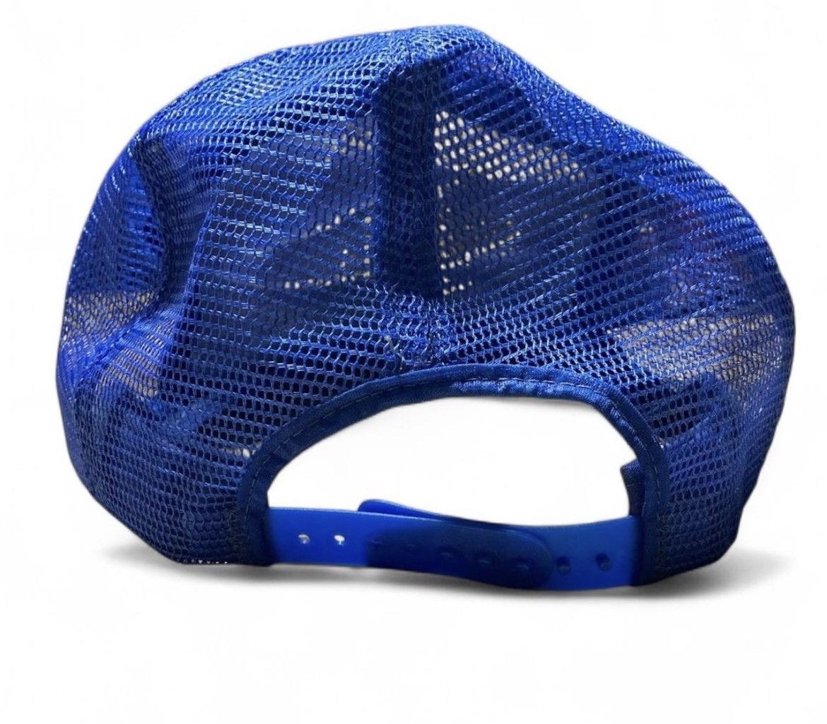 Vintage Vintage TLC Mesh Trucker Hat Snapback Blue Yellow Y2K Size ONE SIZE - 3 Thumbnail