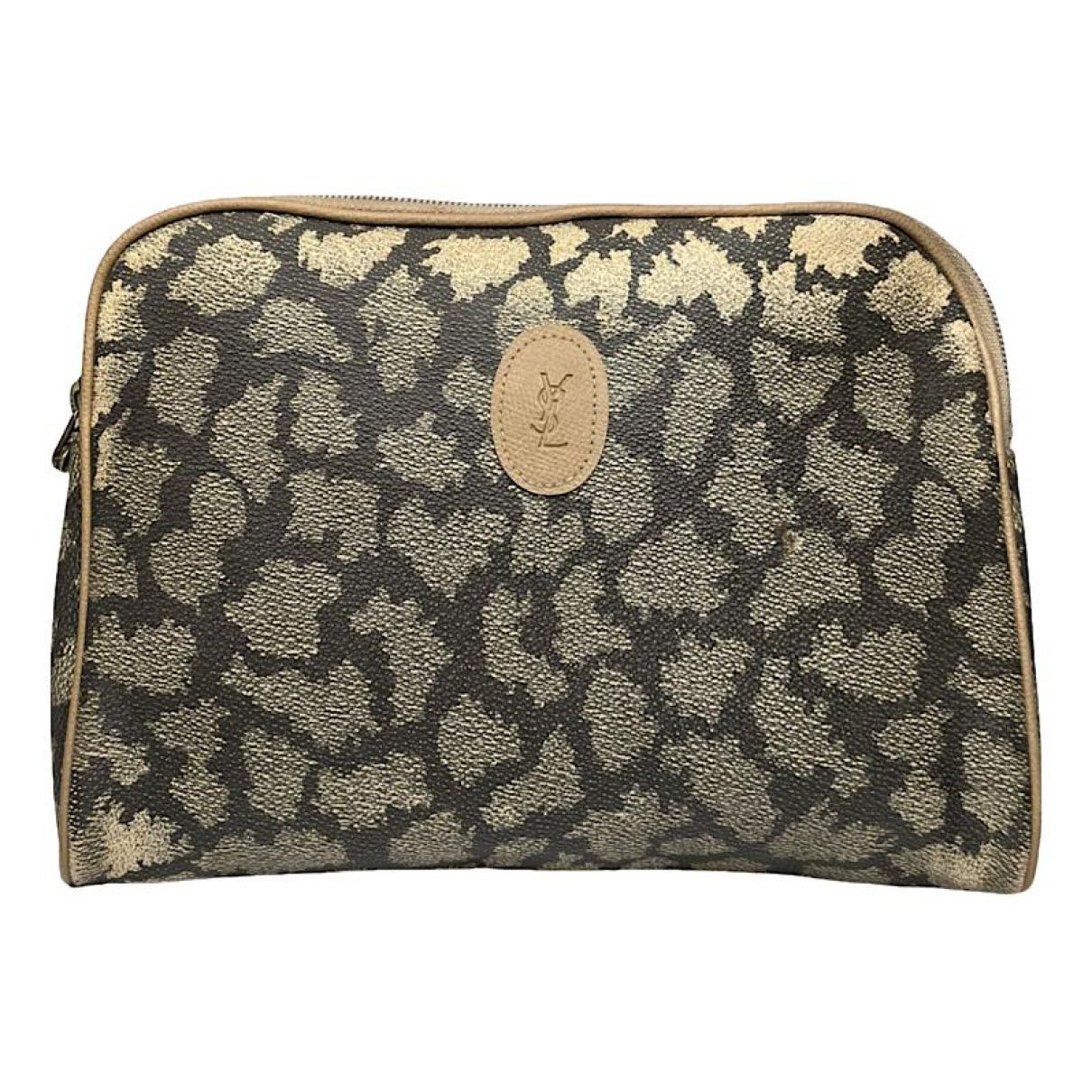 Yves Saint Laurent Black Leather Clutch Bag Size ONE SIZE - 1 Thumbnail