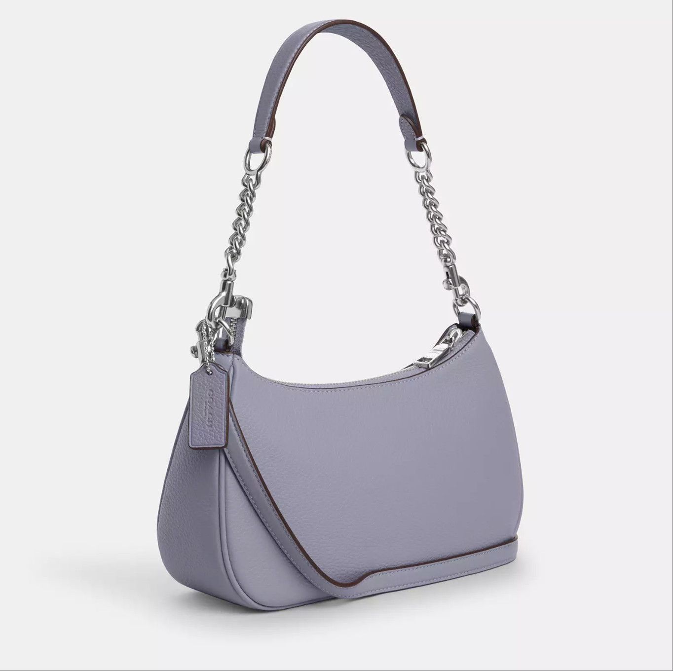 Coach NWT Coach Teri Shoulder Bag Silver/Mist CV934 Size ONE SIZE - 12 Thumbnail