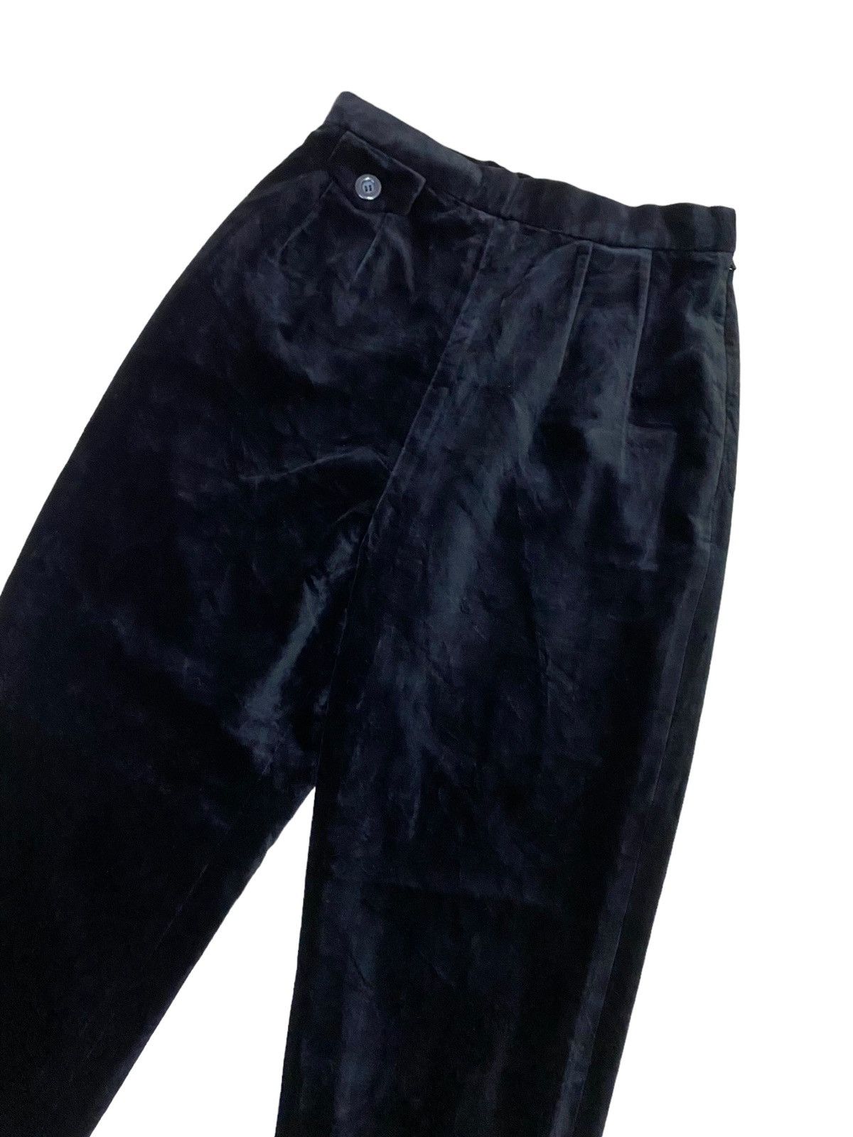 Givenchy × Velvet Vintage Givenchy Life Hight Waist Velvet Pant Size 25" / US 0 / IT 36 - 2 Thumbnail