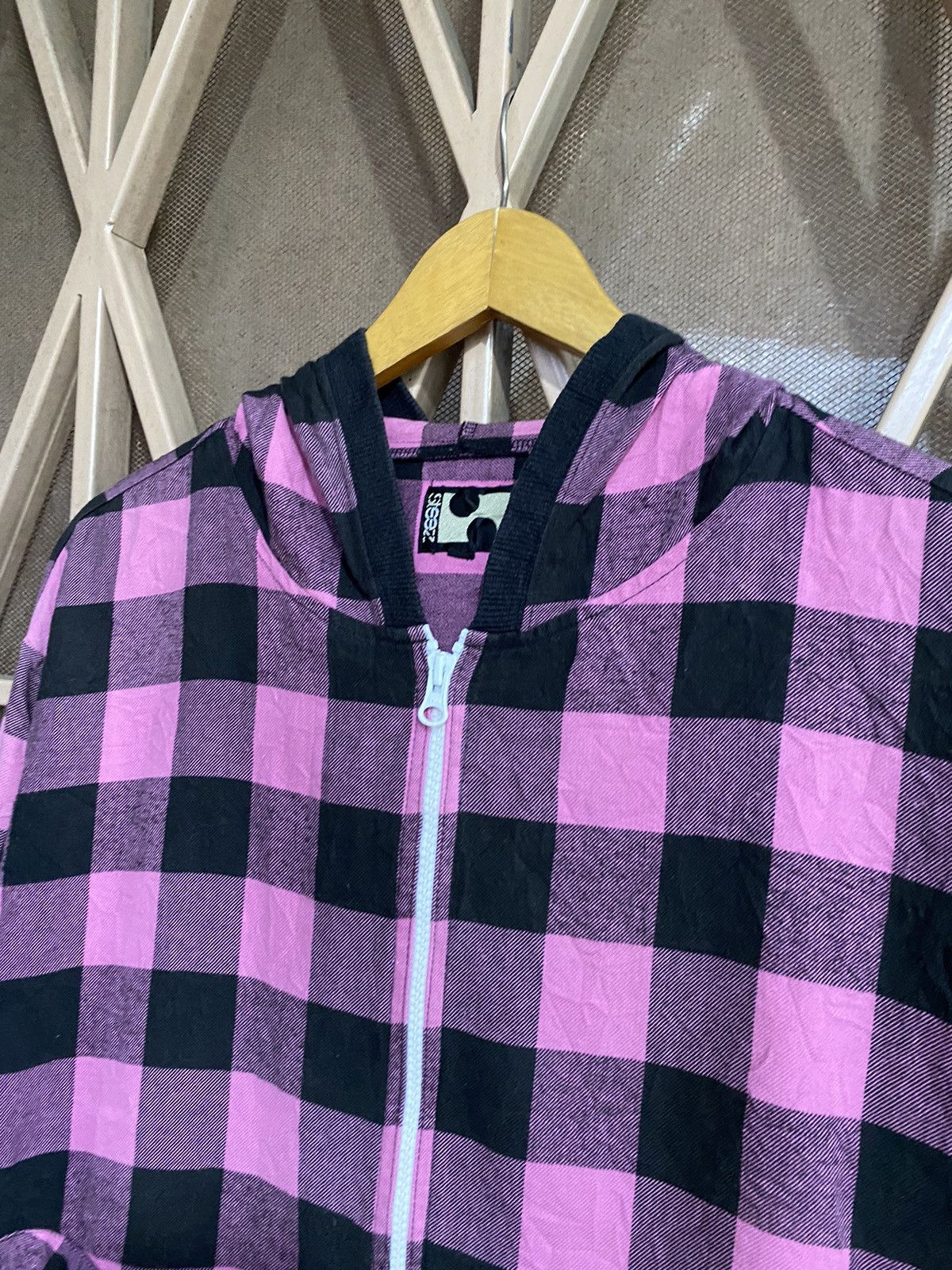 If Six Was Nine 🖤BLACKDAY🖤Steez japanese plaid hoodie kmrii ifsix styled Size US L / EU 52-54 / 3 - 2 Thumbnail