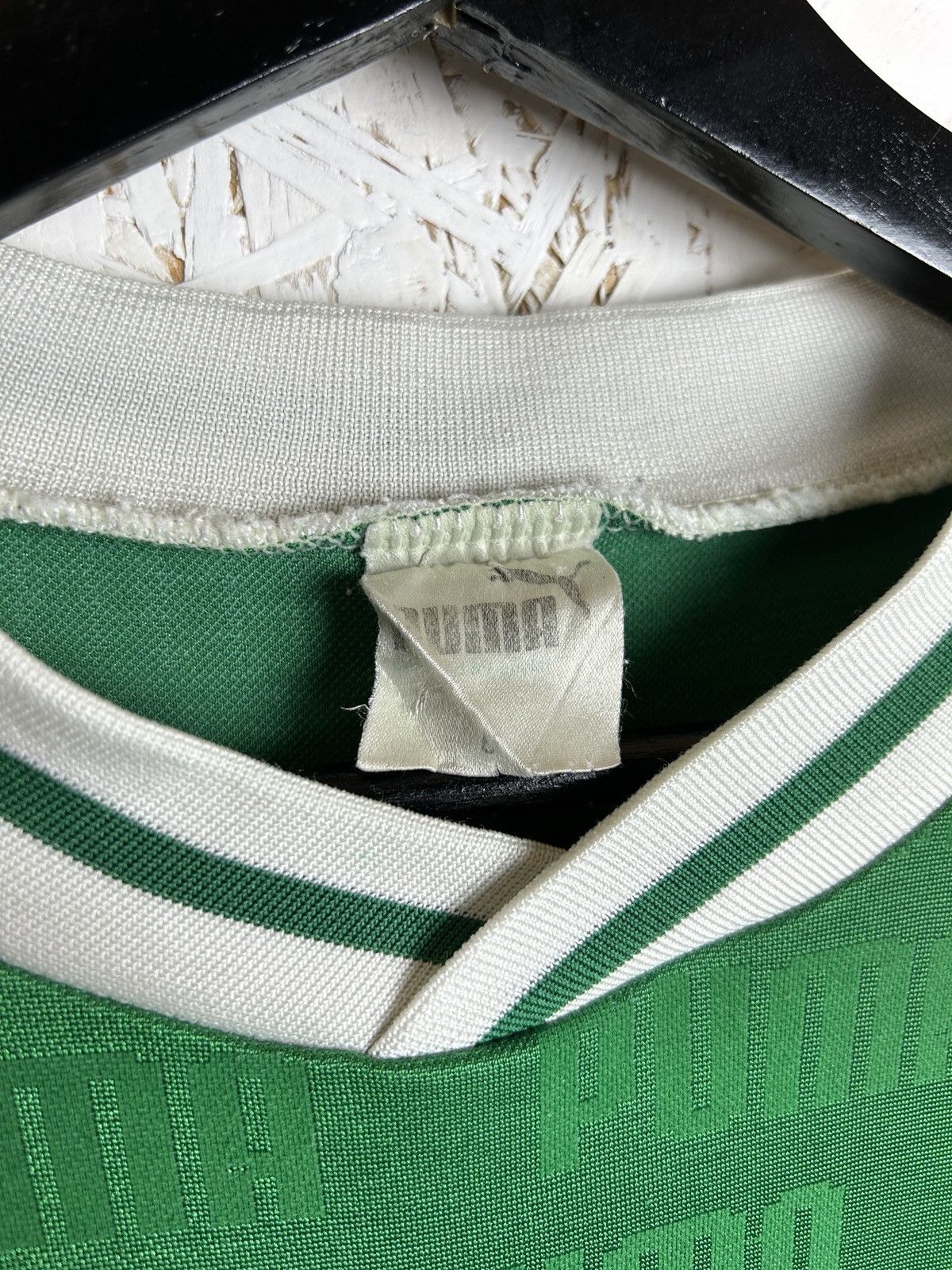 Puma 90s Vintage Puma Enkopings SK Home Kit Match Worn Jersey Size US M / EU 48-50 / 2 - 9 Thumbnail