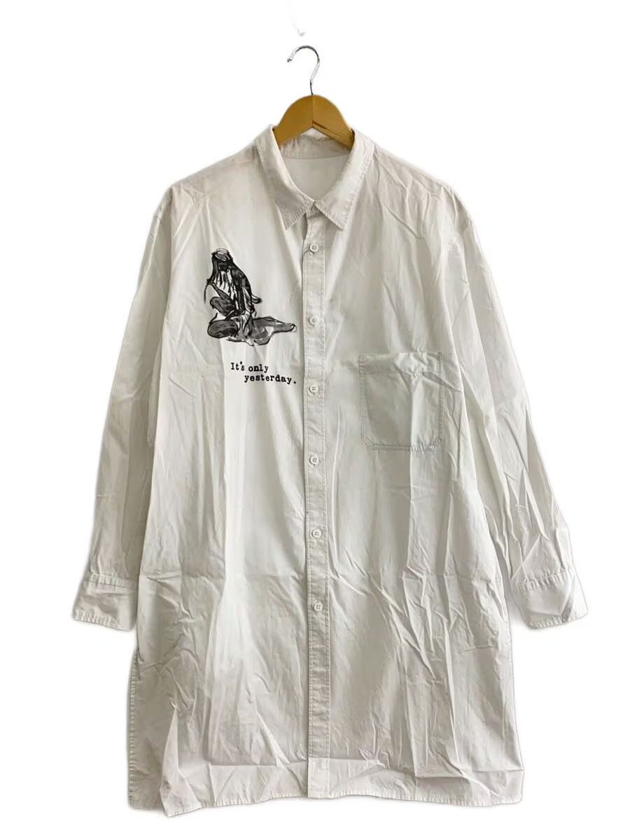 Yohji Yamamoto Yohji Yamamoto / HH-B76-035 Long Sleeve Shirt Size US L / EU 52-54 / 3 - 1 Thumbnail