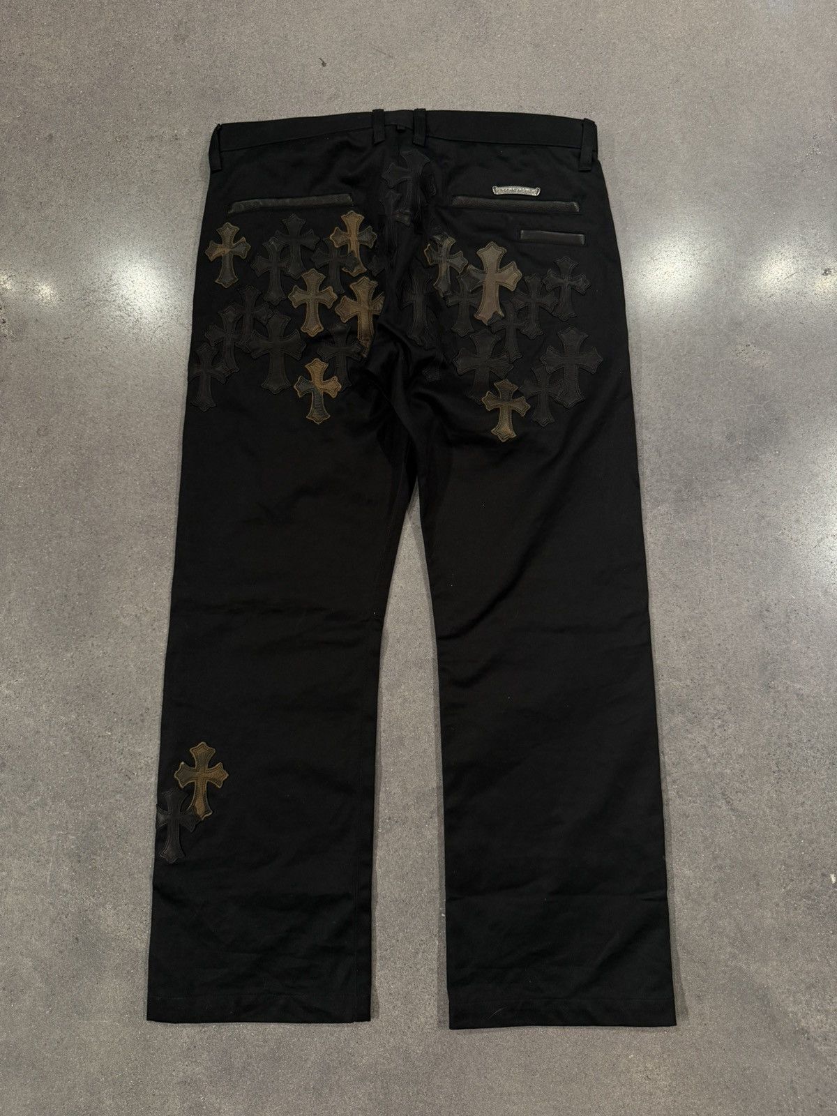 Chrome Hearts Chrome Hearts Black Camo Cross Patch Chino Pants Size US 36 / EU 52 - 2 Thumbnail