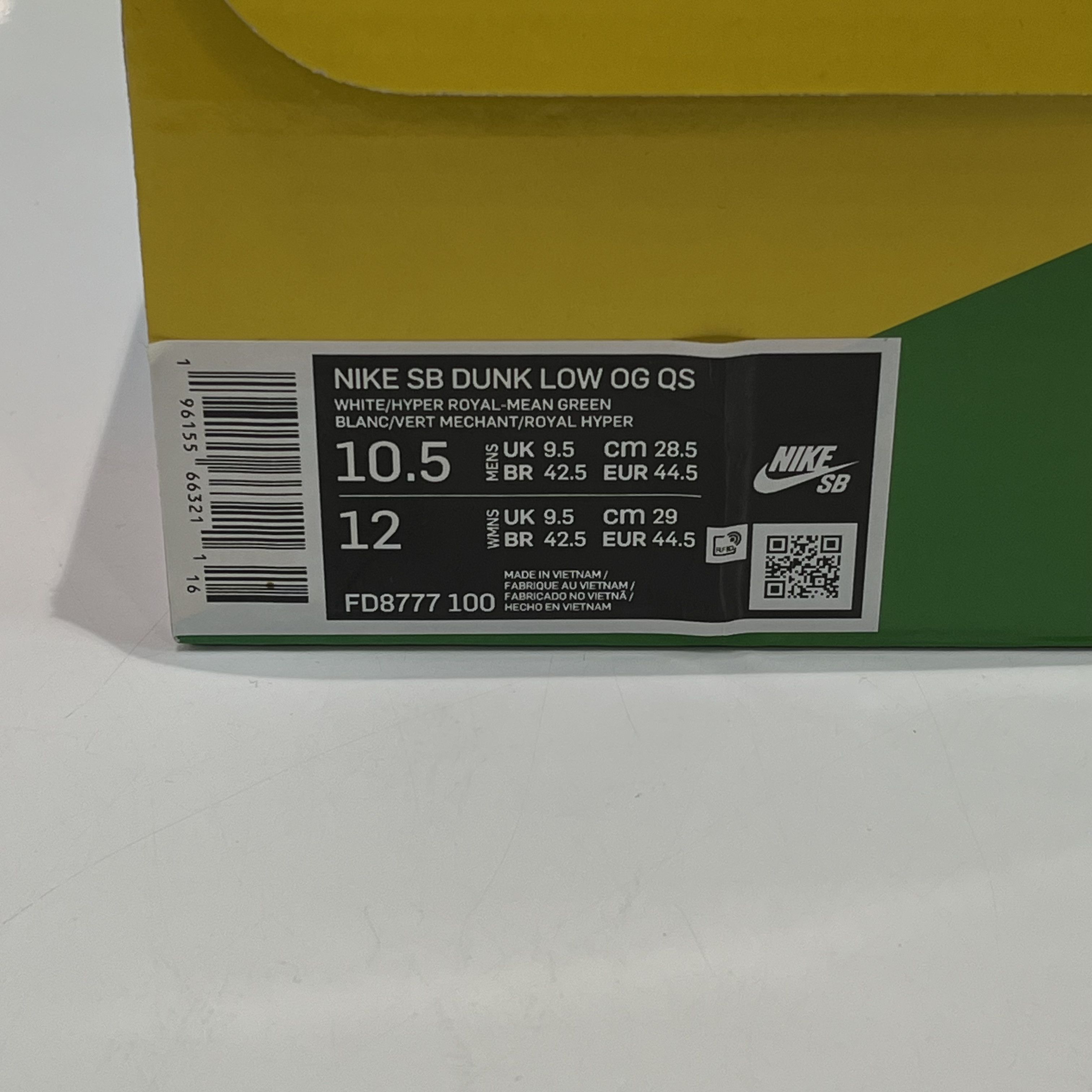 Nike SB Nike SB Dunk Low Sanndy Bodecker "Ebay Dunk" Size US 10.5 / EU 43-44 - 7 Thumbnail