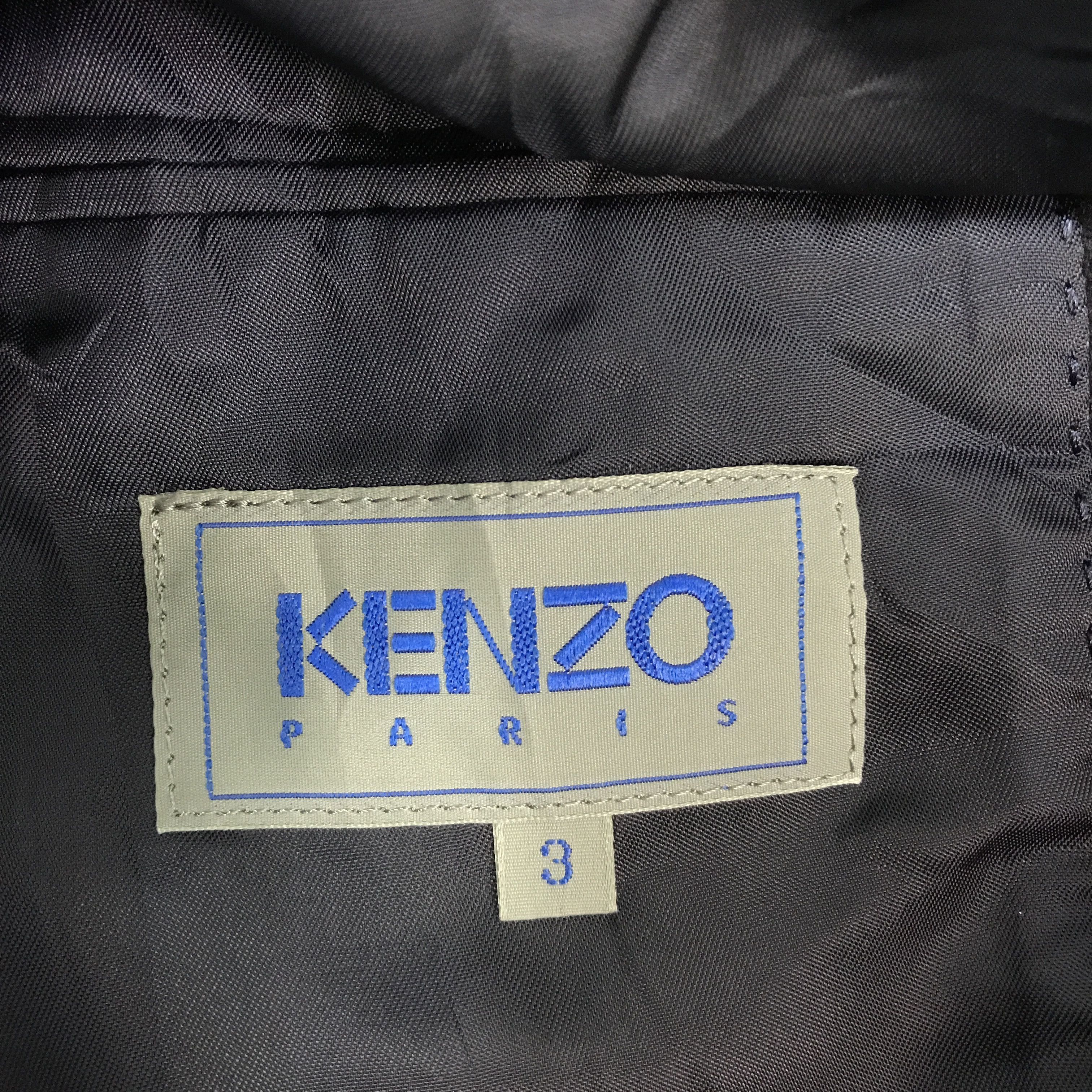 Kenzo KENZO PARIS WOOL BLAZER JACKET Size US L / EU 52-54 / 3 - 11 Thumbnail