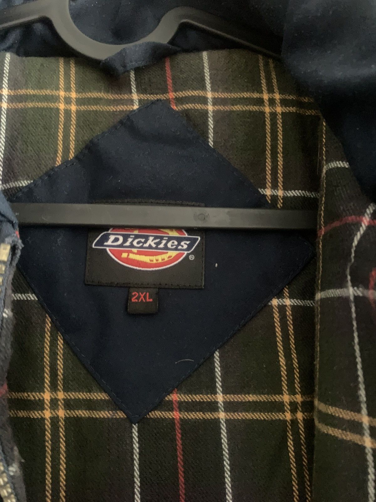 Dickies × Vintage Vintage Dickies Multi Pockets Navy Puffer Vest Size US XXL / EU 58 / 5 - 3 Thumbnail