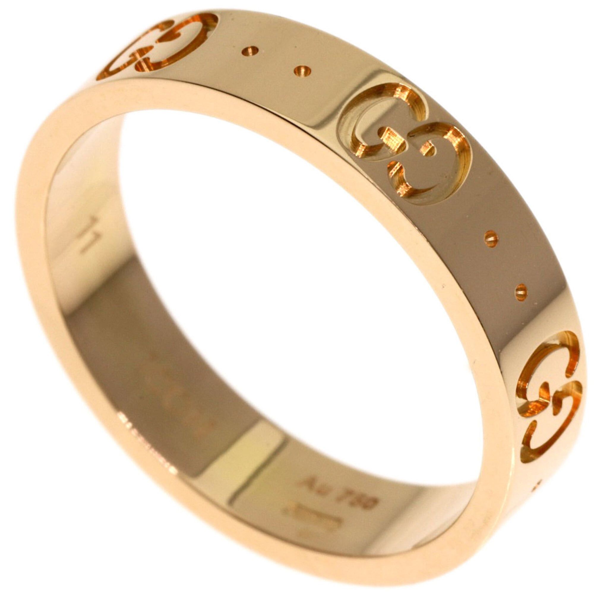 Gucci Gucci Icon #11 Ring - 18K Pink Gold Women's GUCCI Size ONE SIZE - 1 Thumbnail