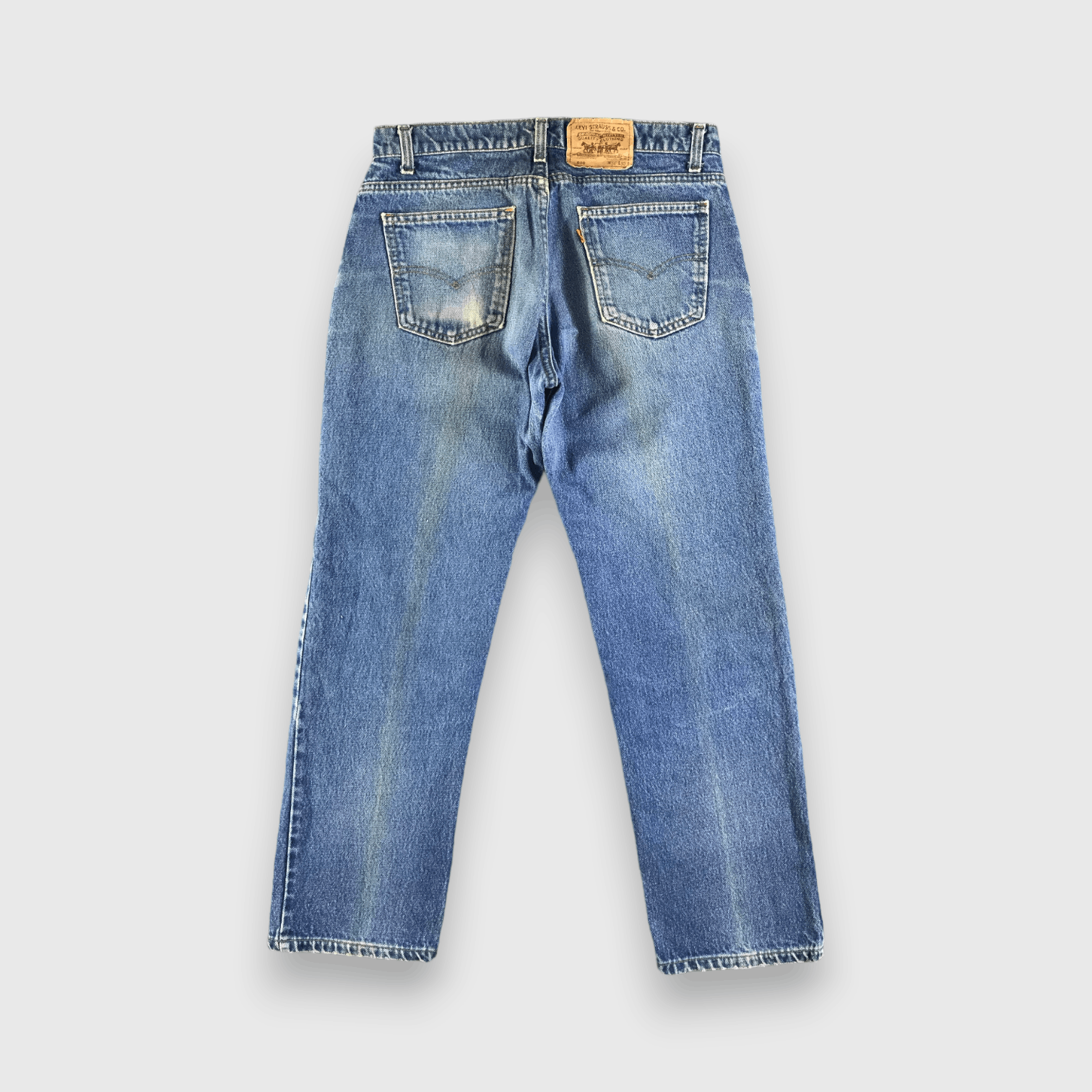 Levi's Vintage Blue Wash Levis 506 Jeans-J3488 Size US 33 - 2 Thumbnail