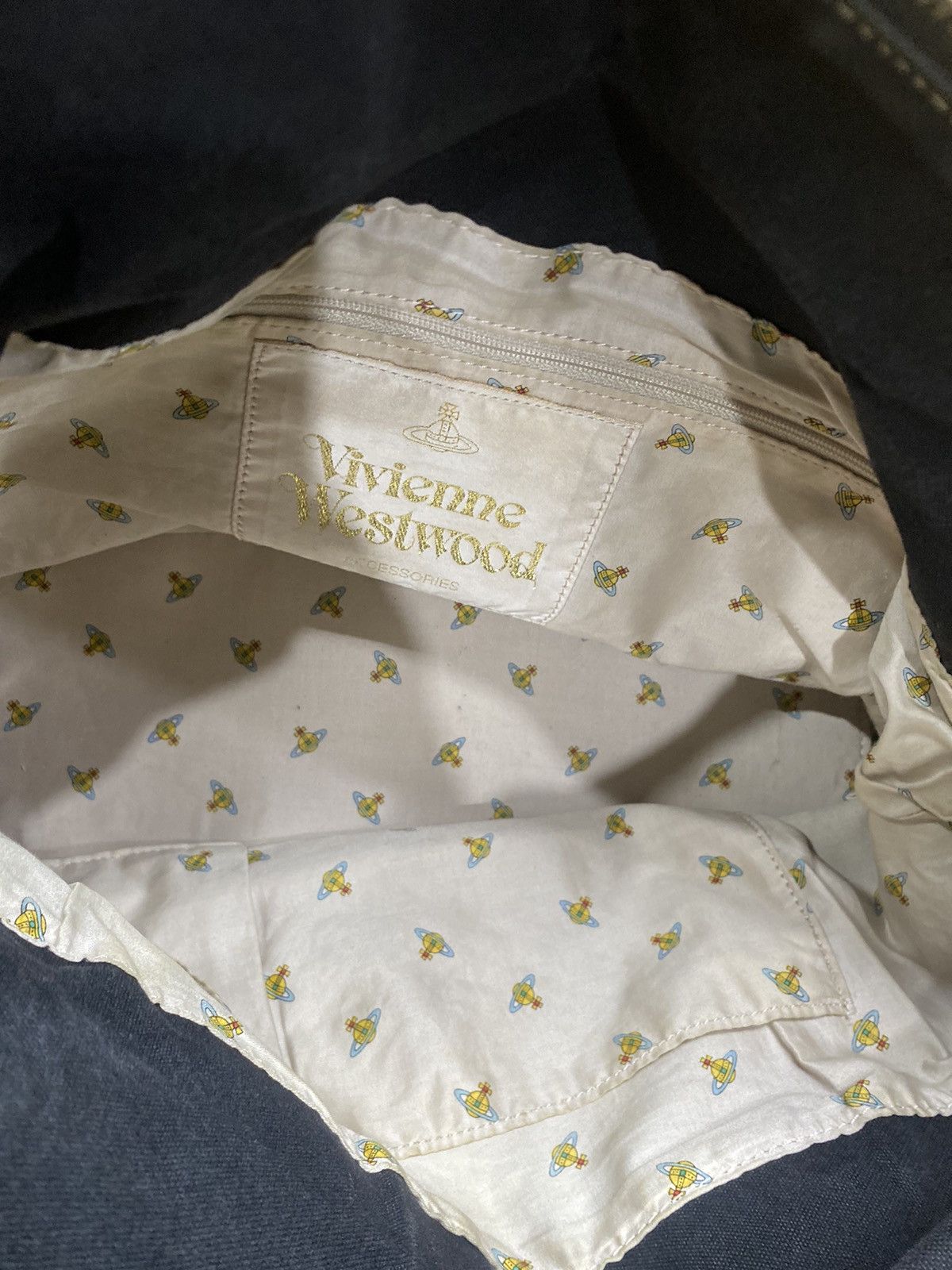 Vivienne Westwood Vivienne Westwood canvas leather tote bag Size ONE SIZE - 11 Thumbnail