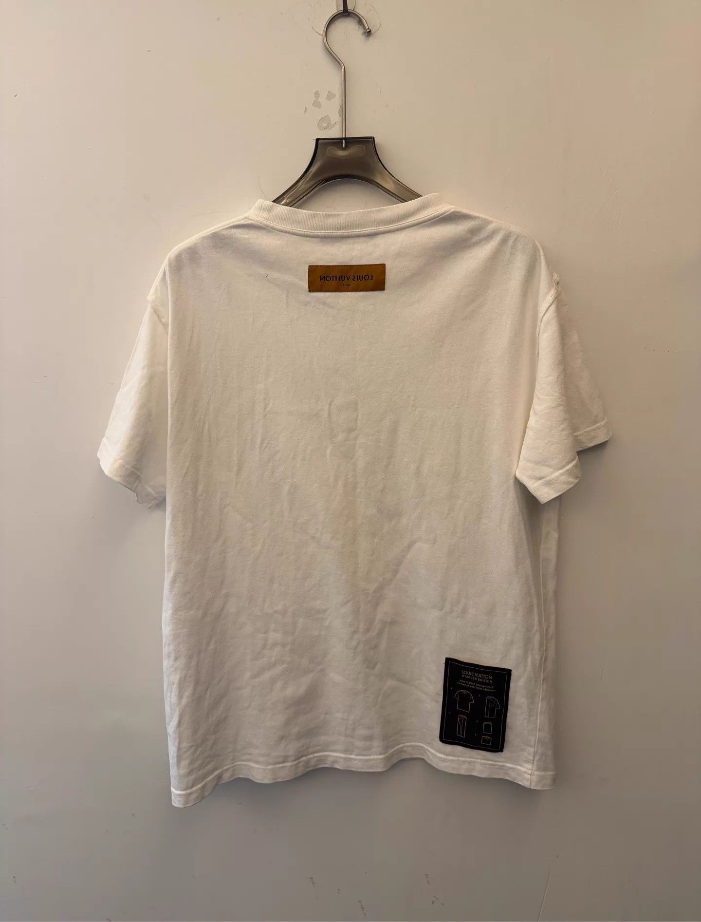 Louis Vuitton LOUIS VUITTON FW22 Crew SS White Tee Men's M Size US M / EU 48-50 / 2 - 3 Thumbnail
