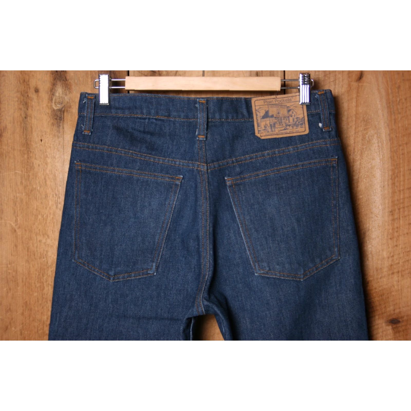 JCPenney Vintage JCPenney Jeans Bootcut Denim Blue 31x34 Mens Regular 64% Cotton 36% Polyester Size US 31 - 4 Thumbnail