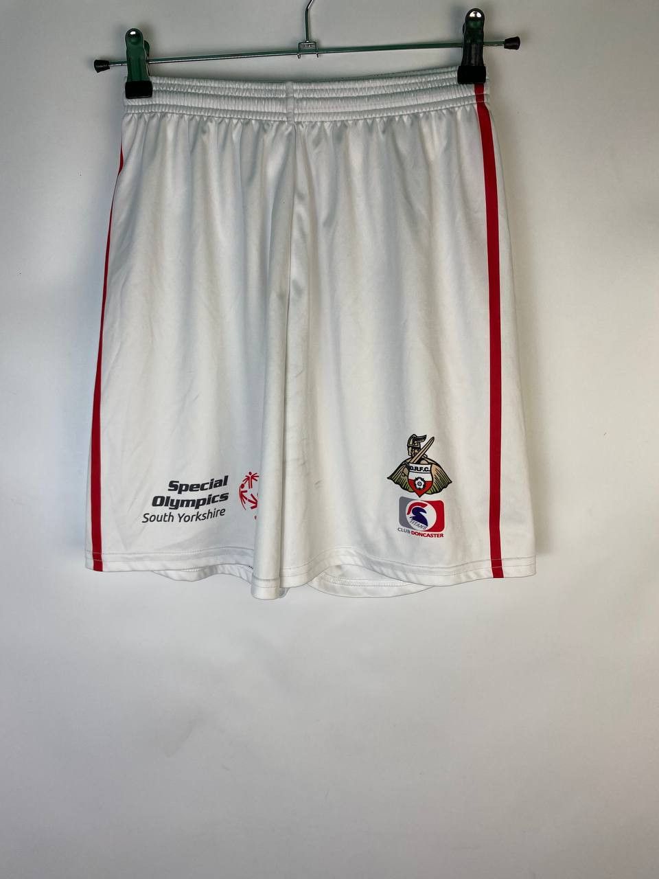 Vintage Doncaster Rovers 19 - 20 home 140 Anniversary shirt+shorts Size US S / EU 44-46 / 1 - 7 Thumbnail