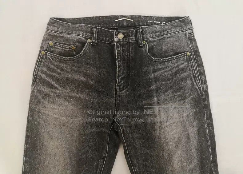 Saint Laurent Paris Saint Laurent Paris Washed denim pants i Size US 32 / EU 48 - 3 Thumbnail