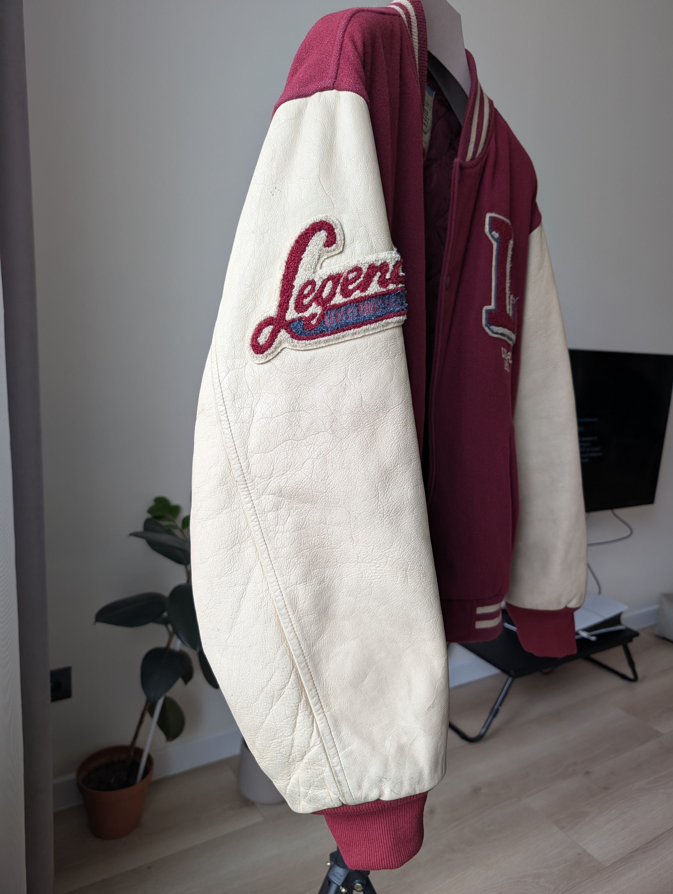 Levi's × Levi's Vintage Clothing 80's Varsity Jacket 'Worldwide Legend' Size US M / EU 48-50 / 2 - 3 Thumbnail