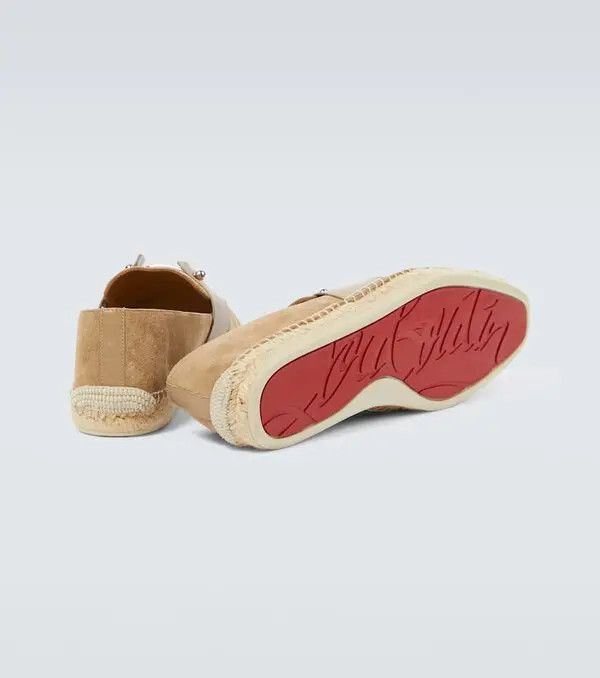 Christian Louboutin o1bcso1str0825 Chamb Esparille in Beige Size US 8 / EU 41 - 6 Thumbnail