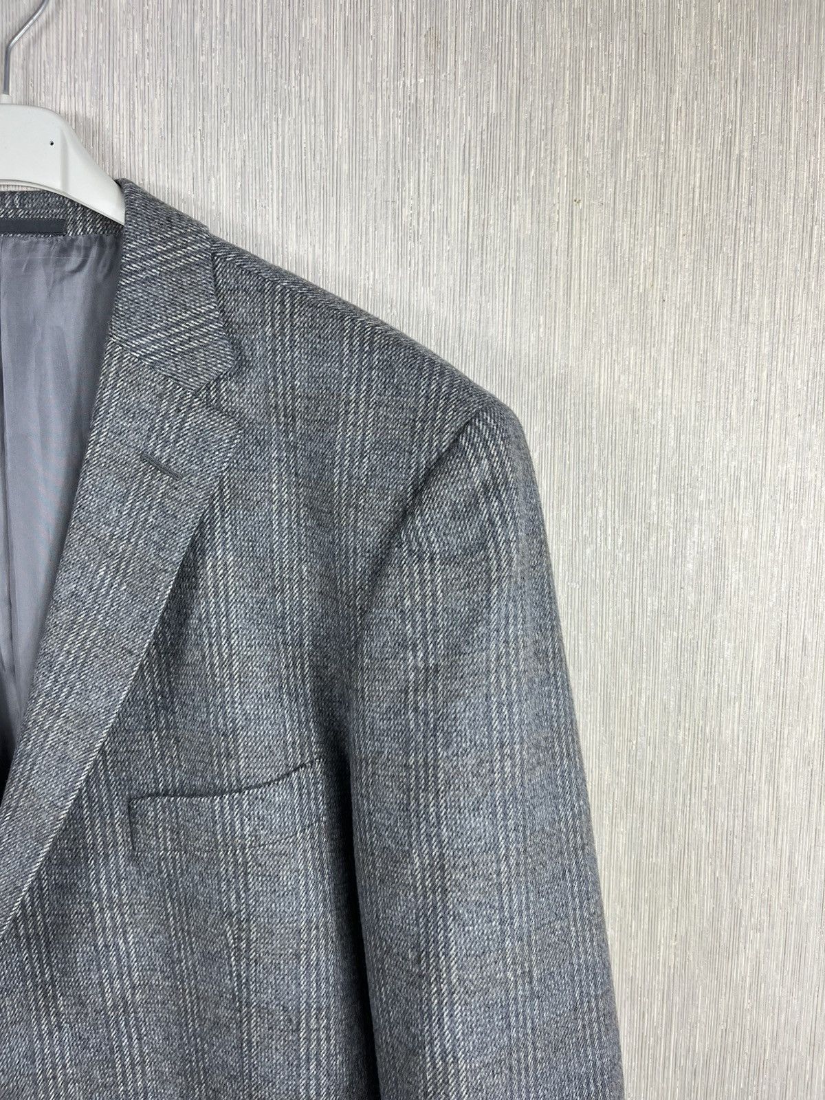 Ermenegildo Zegna × Z Zegna Ermenegildo Z Zegna city wool angora blazer jacket patterned Size 48R - 4 Thumbnail