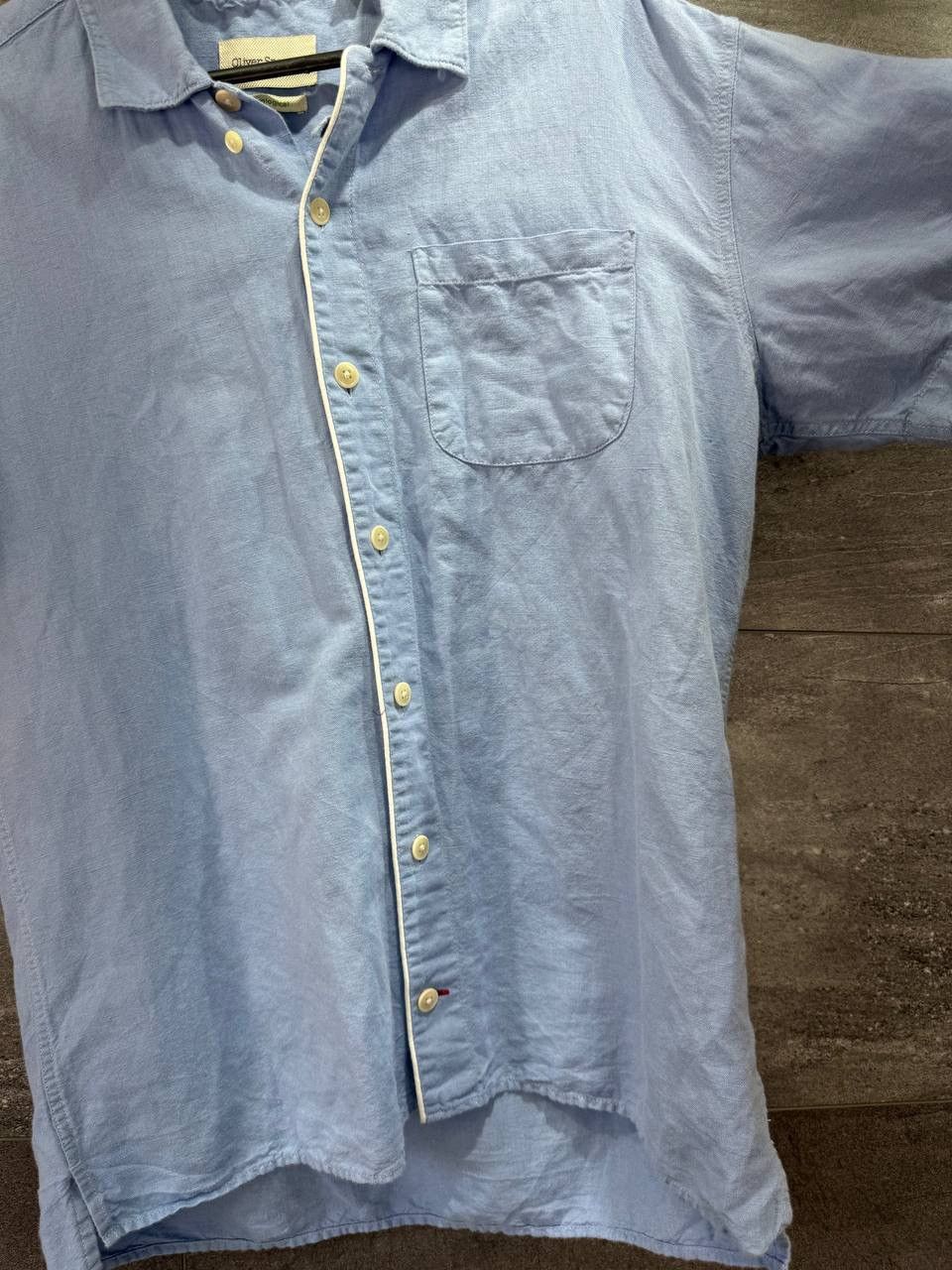 Oliver Spencer Oliver Spencer Luxury Linen Shirt Button Size US S / EU 44-46 / 1 - 6 Thumbnail