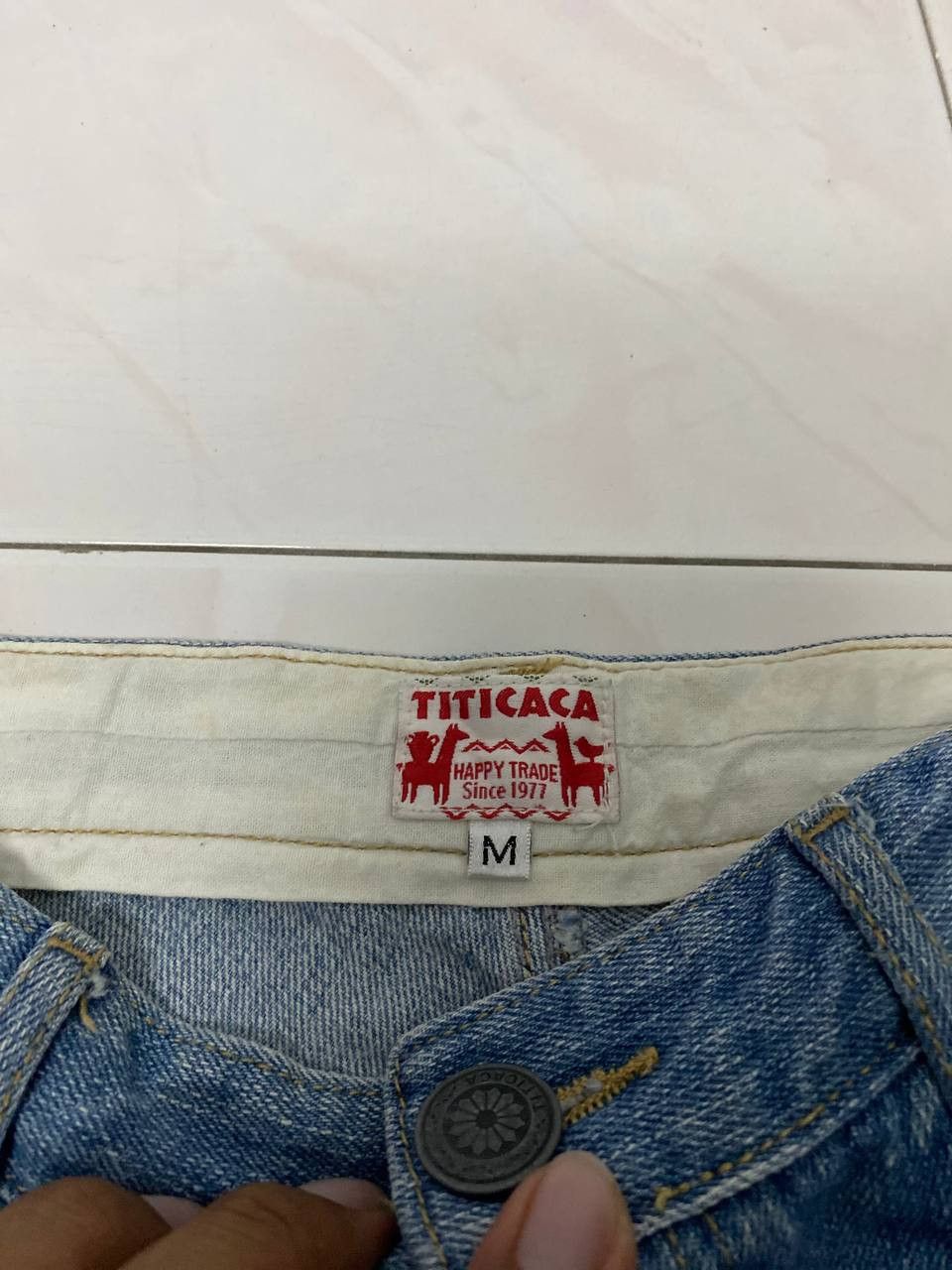 Japanese Brand vintage titicaca navajo design denim Size US 32 / EU 48 - 6 Thumbnail