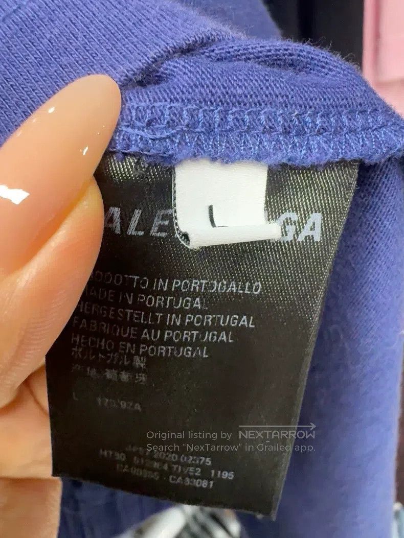 Balenciaga Balenciaga Blue Short Sleeve Size US L / EU 52-54 / 3 - 3 Thumbnail