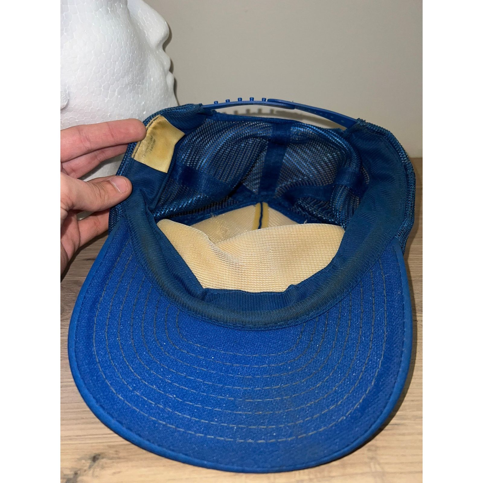 Vintage Vintage F&M Video Blue Trucker Hat Headwear Snapback VTG OS Size ONE SIZE - 8 Thumbnail
