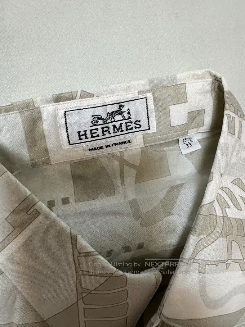 Hermes Hermes size 39 Classic pattern shirt Size US M / EU 48-50 / 2 - 7 Thumbnail