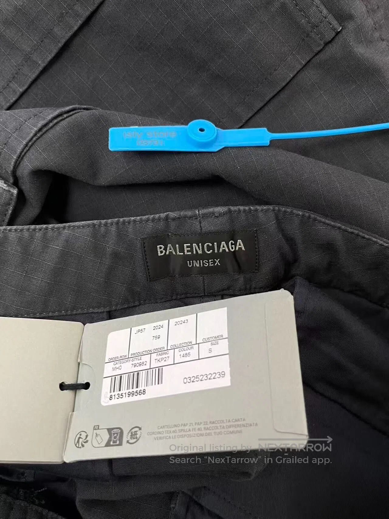 Balenciaga Balenciaga Gray Washed Distressed Jeans. Size US 31 - 4 Thumbnail