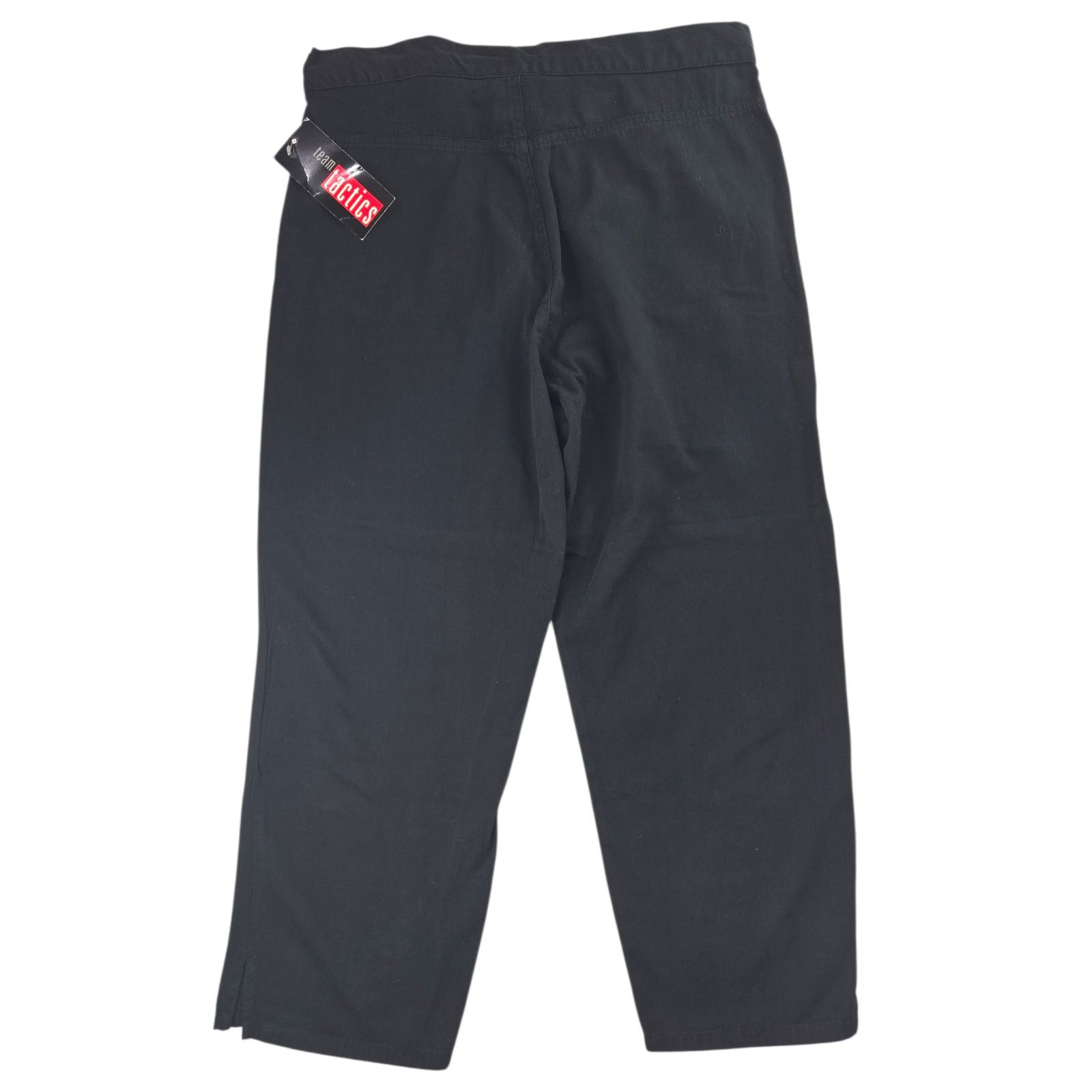 Other Team Tactics | Black Pull-on Pants w/Drawstring | Medium Size 34" / US 12 / IT 48 - 4 Thumbnail