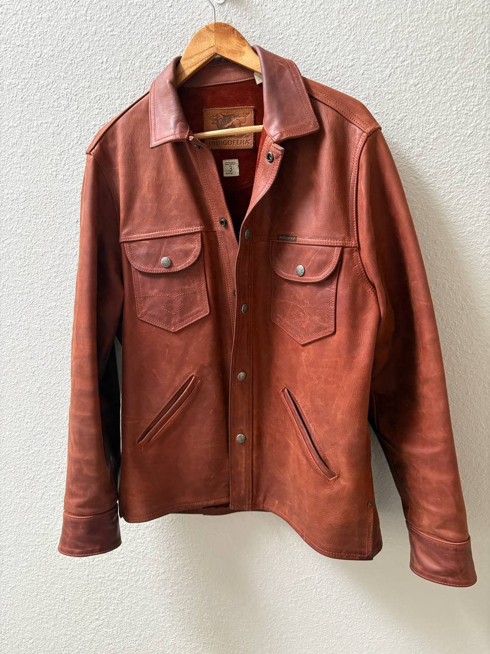 Indigofera Indigofera Eagle Rising Horsehide Jacket Size US M / EU 48-50 / 2 - 1 Thumbnail