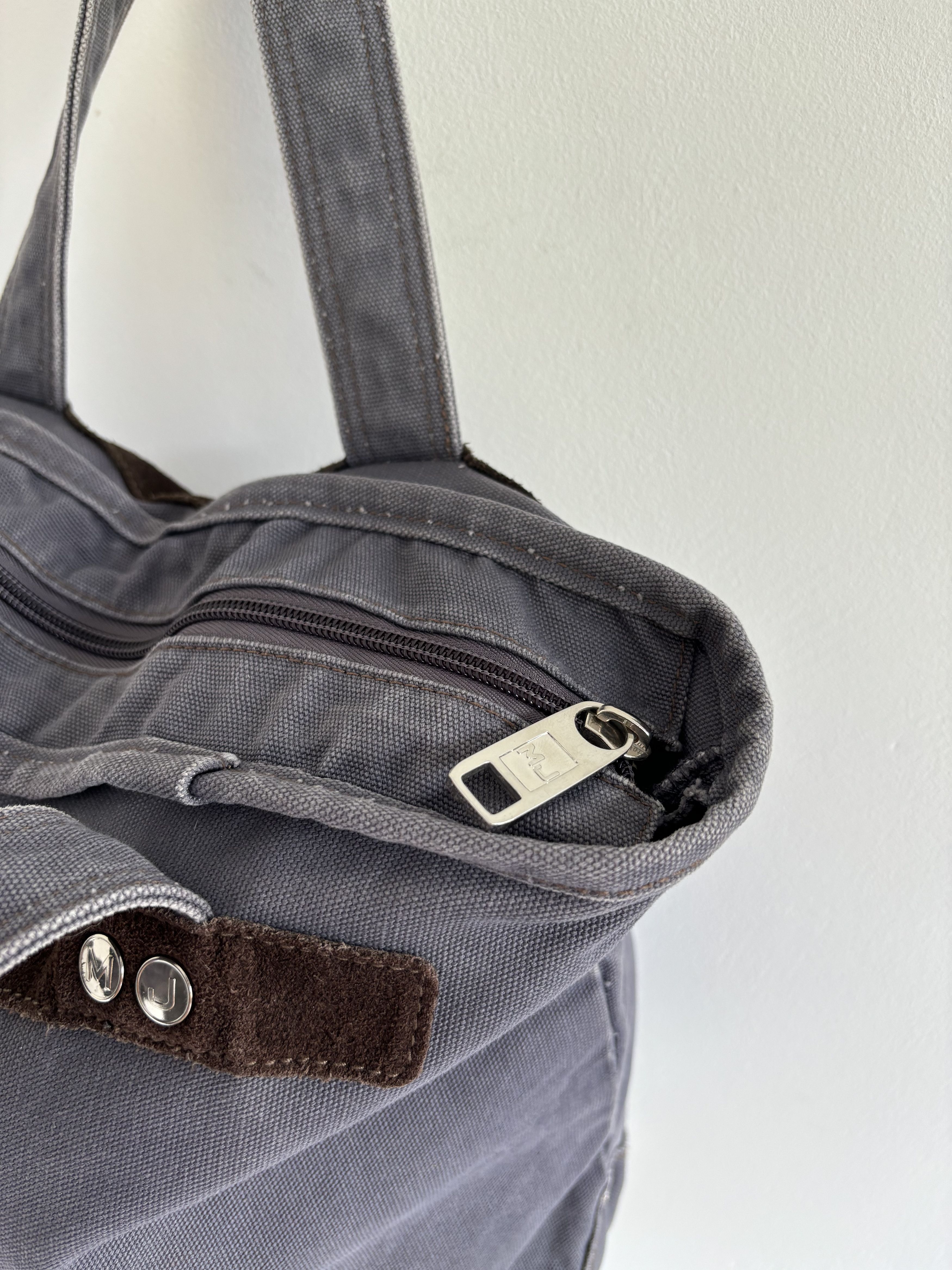 Marc Jacobs Vintage Jacobs By Marc Jacobs Canvas Distressed Tote Bag Size ONE SIZE - 8 Thumbnail