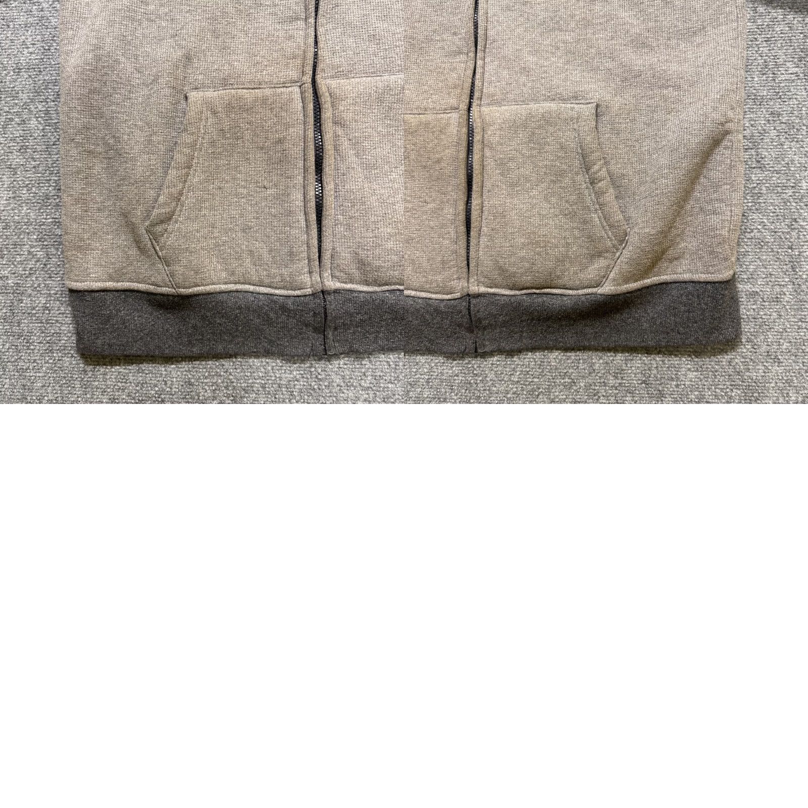 Zoo York VINTAGE Zoo York Jacket Windbreaker 100% Cotton XL Men Gray Distressed Y2K Stained Full Zip Sherpa Lined Skater Size US XL / EU 56 / 4 - 9 Thumbnail