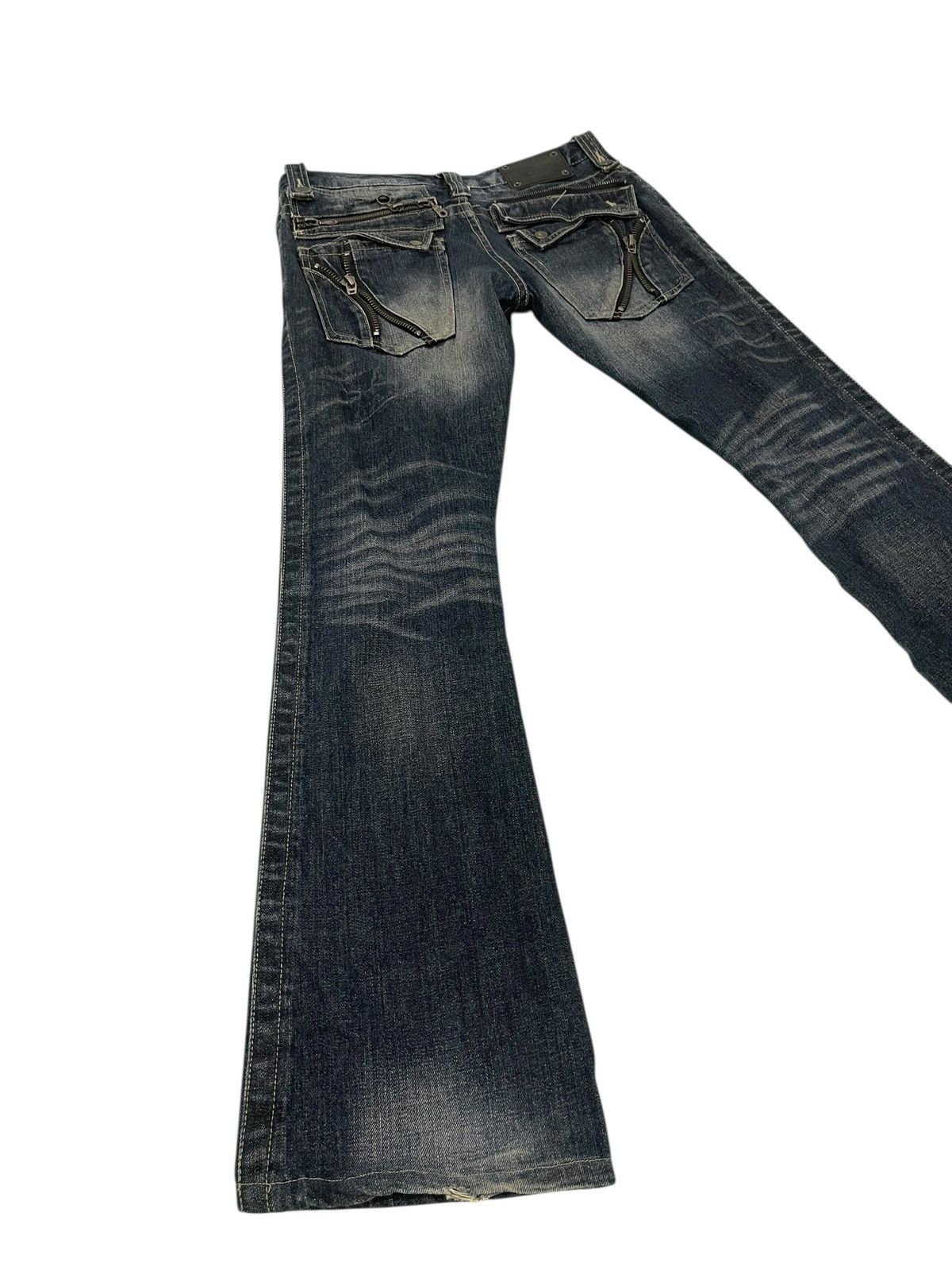 Le Grande Bleu (L.G.B.) Flare Jeans Semantic Design Chrome Dior Erd cdg amiri 2🟦9 Size US 31 - 14 Thumbnail