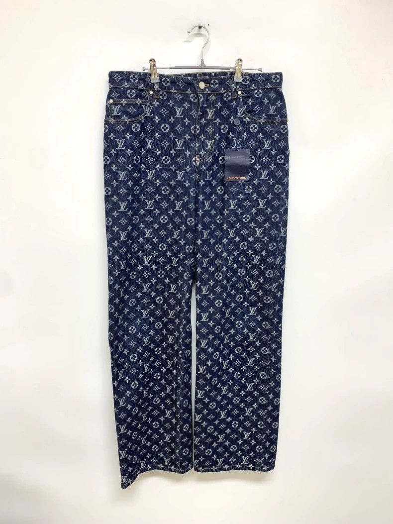 Louis Vuitton LV x Timberland Monogram Denim Jeans Size US 31 - 1 Thumbnail