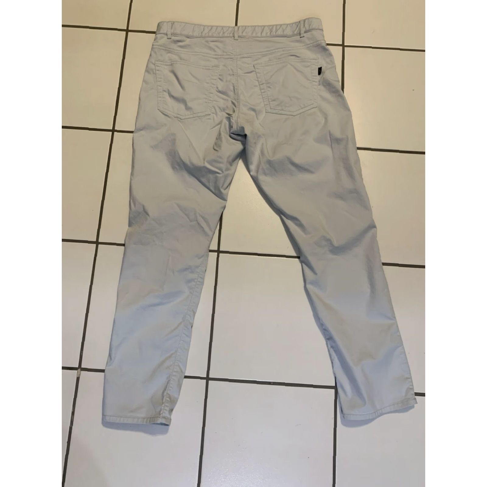 Nike NIKE Pants Mens 38x31 Gray Chino Dri-FIT Flat Front Regular Fit Size US 38 / EU 54 - 2 Thumbnail