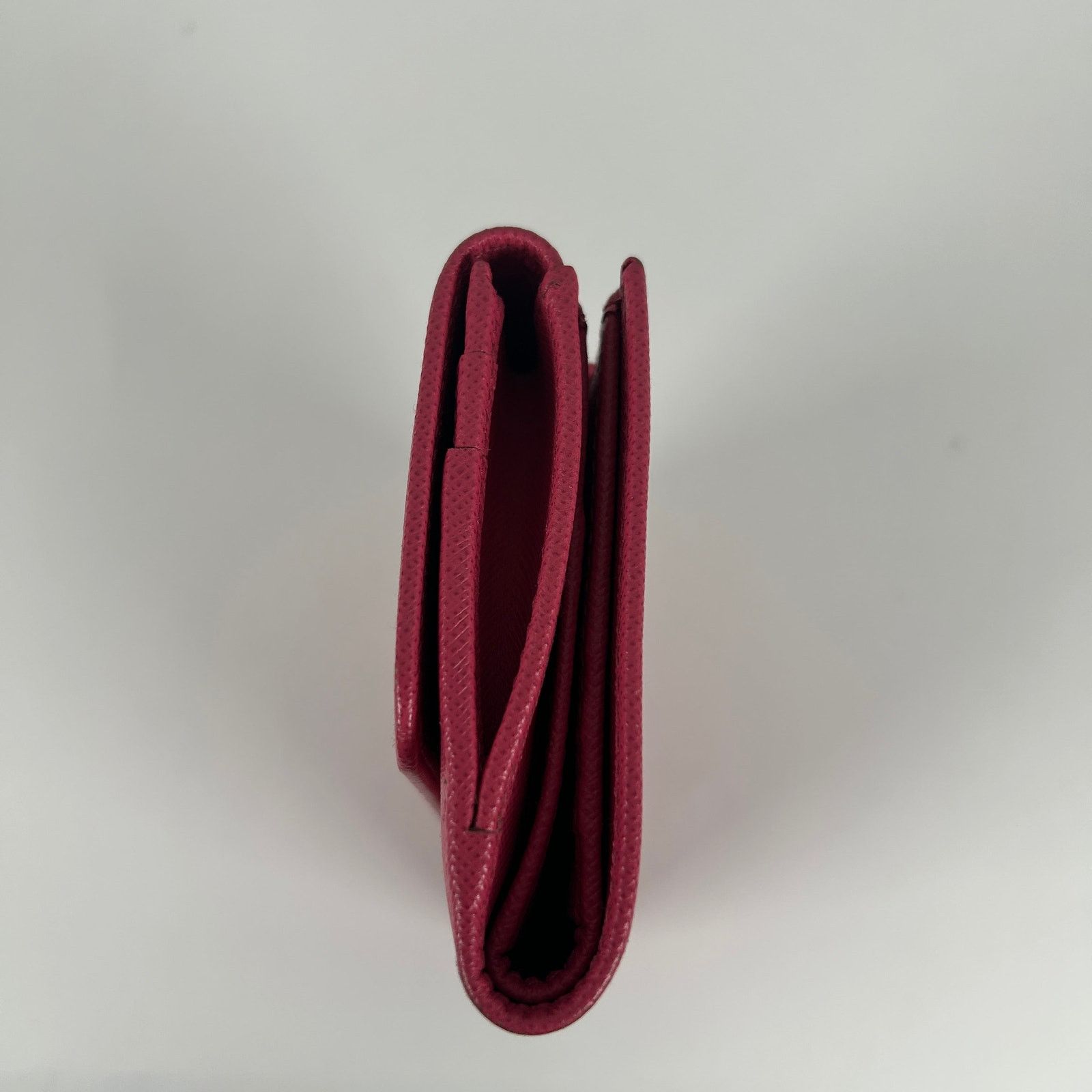 Prada Prada Small Saffiano Pink Wallet Size ONE SIZE - 11 Thumbnail