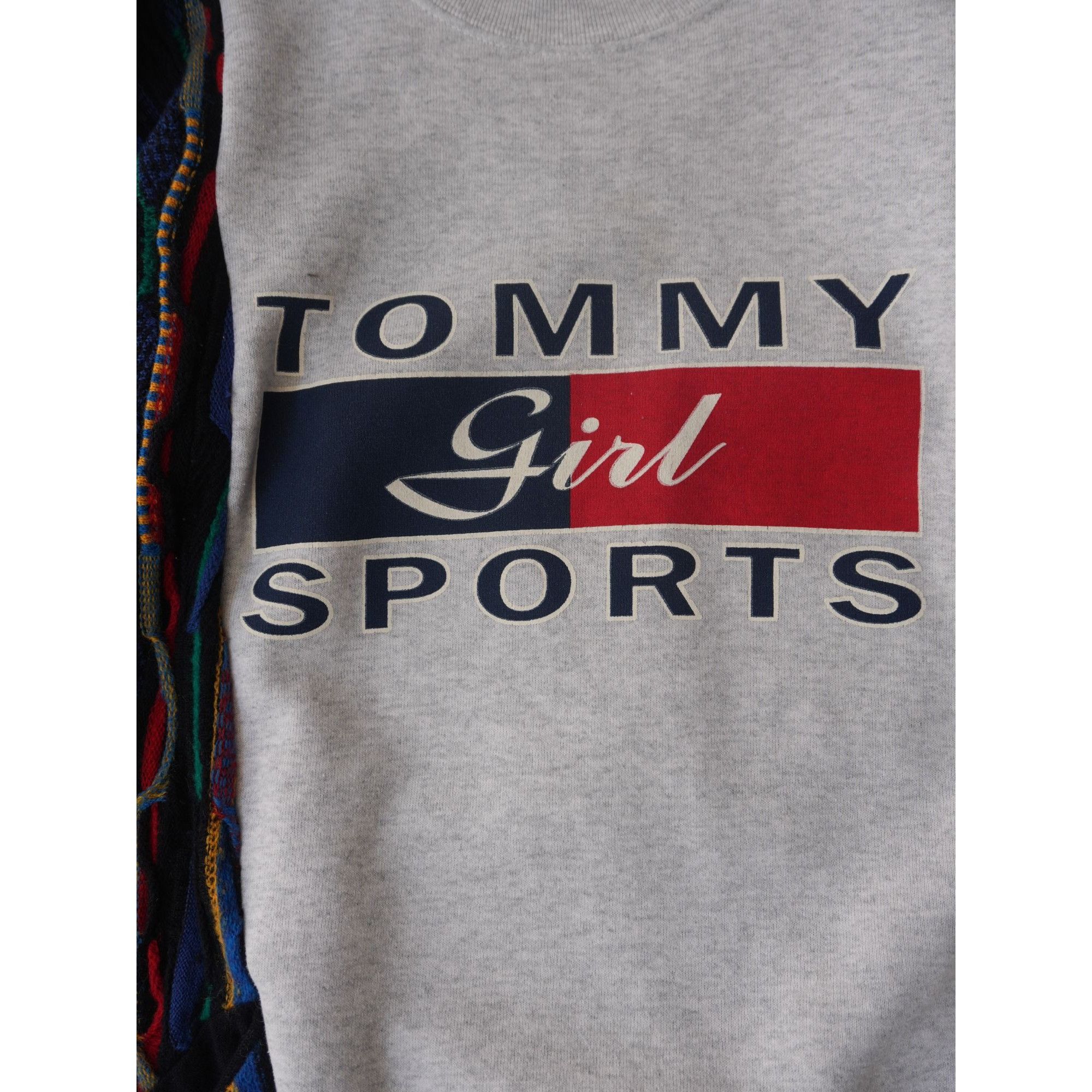 Other Vintage Coogi Tommy Girl 3d Knit Rework Sweater Size L / US 10 / IT 46 - 2 Thumbnail