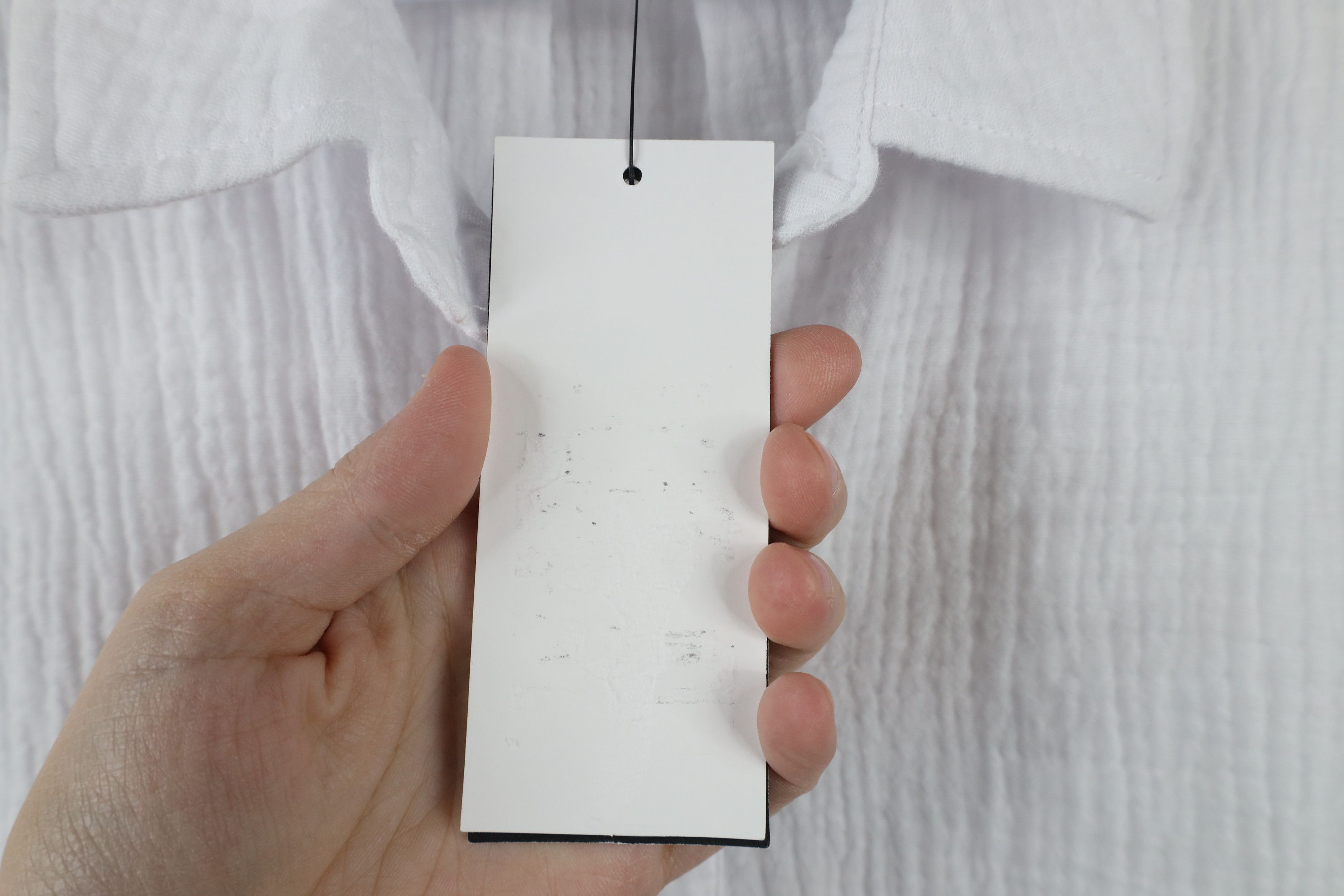 DKNY × Vintage Deadstock Vintage Y2K DKNY Collared Button Shirt White Size S / US 4 / IT 40 - 6 Thumbnail