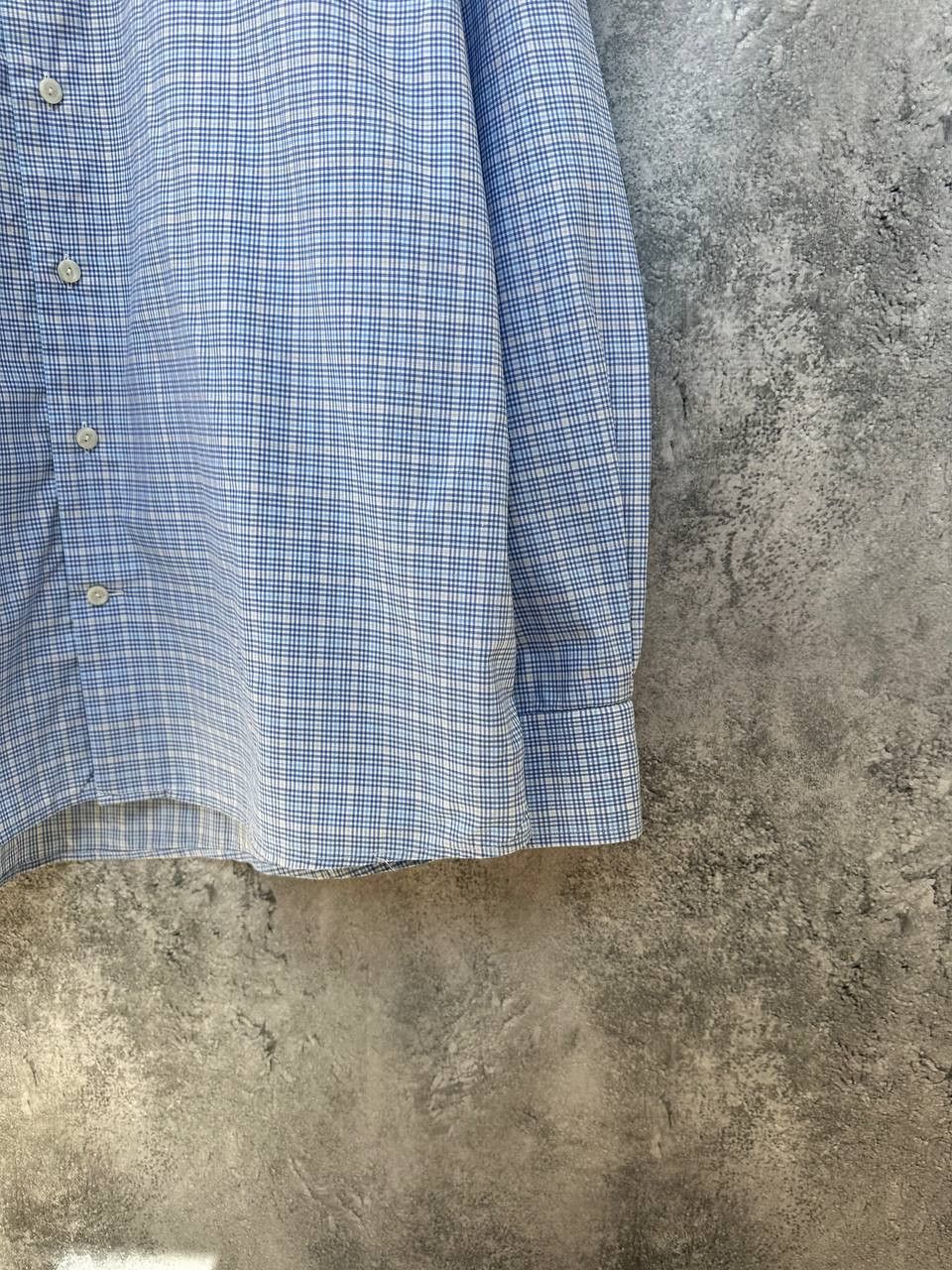 Eton Eton Contemporary Button Up Shirt Long Sleeve Plaid Size US XL / EU 56 / 4 - 9 Thumbnail