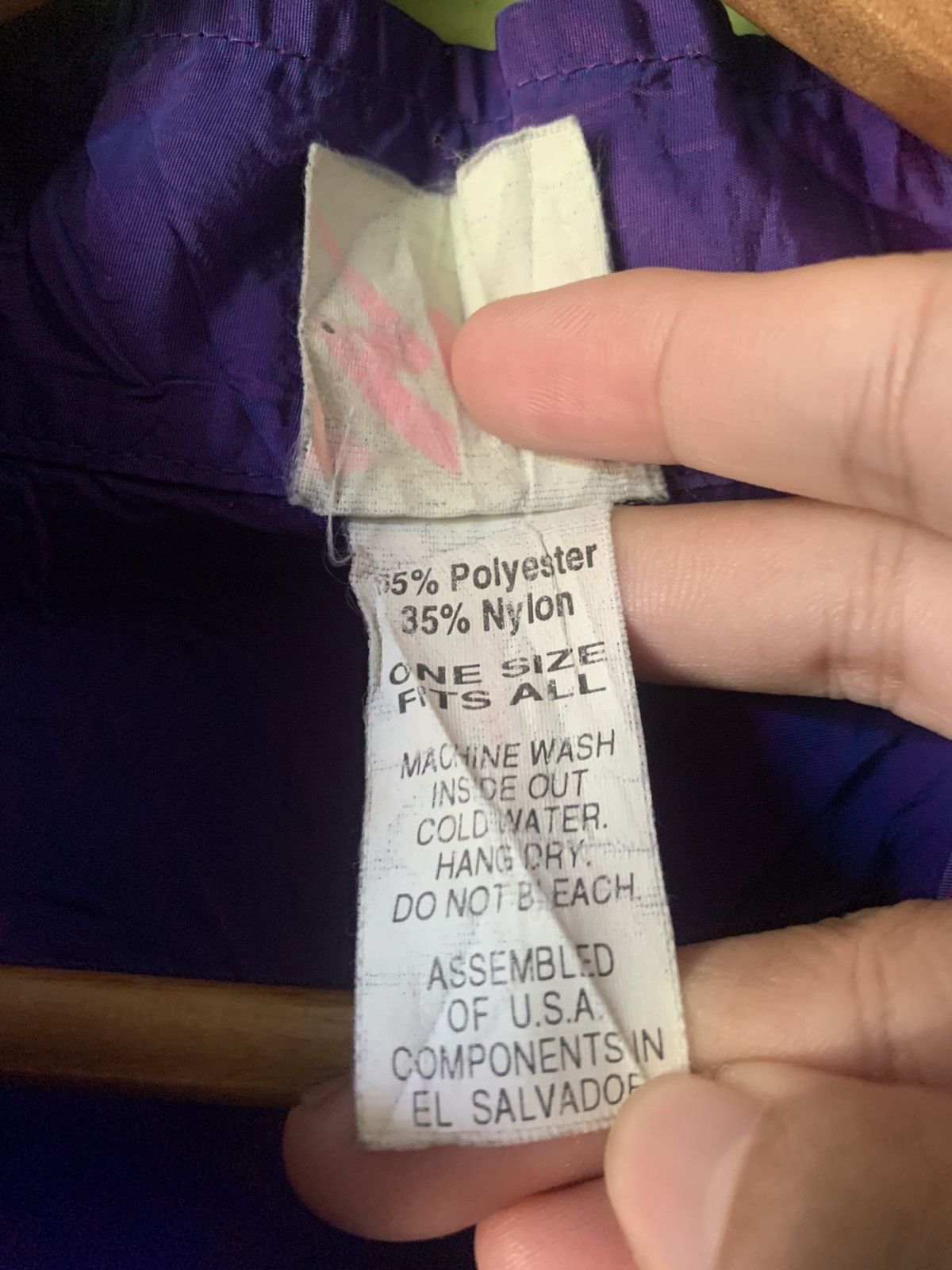 Vintage Vintage 1990s Surfstyle iridescent quarter zip windbreaker Size US XXL / EU 58 / 5 - 5 Thumbnail