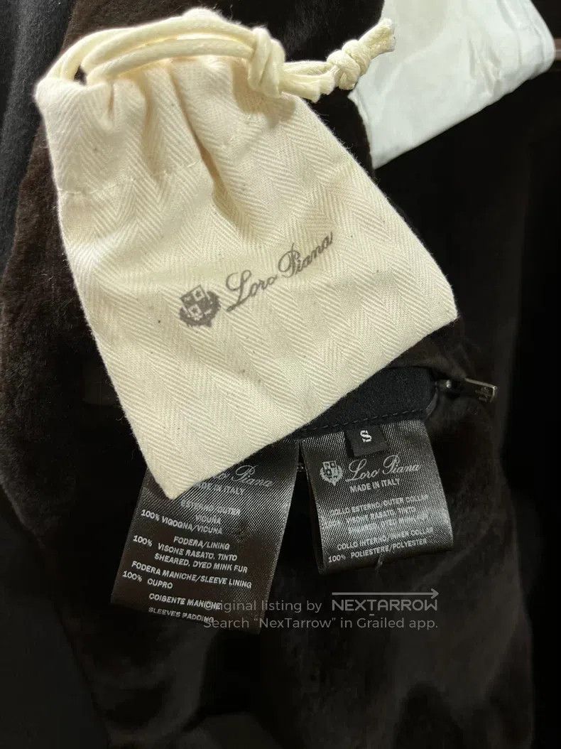 Loro Piana Loro Piana Lama fur coat with mink lining and detachable m Size US S / EU 44-46 / 1 - 8 Thumbnail