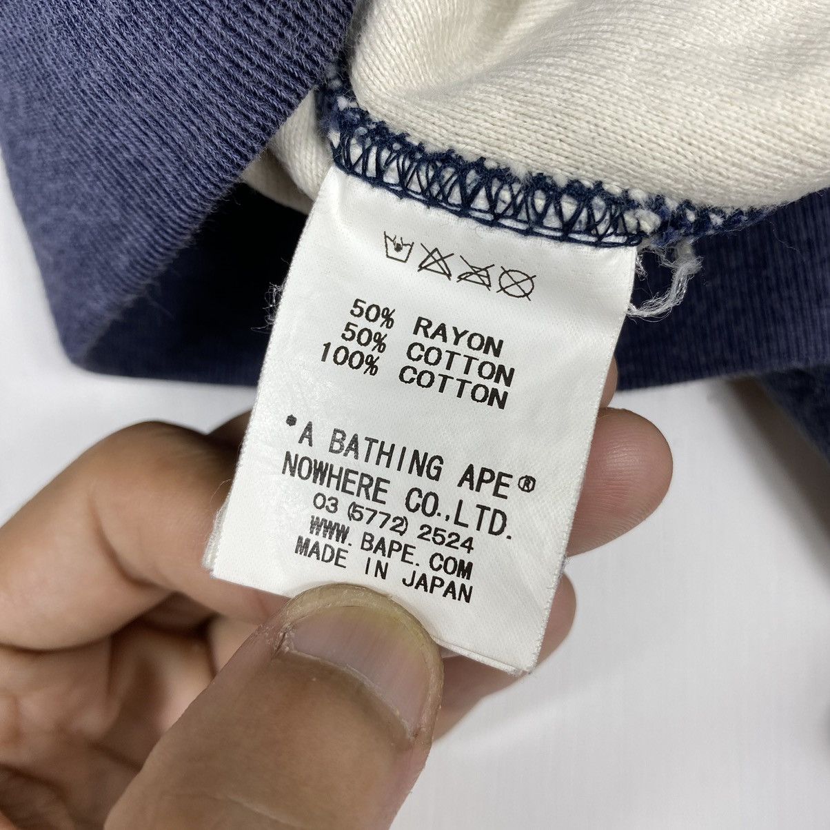 Bape × Nigo ASNKA INDIGO HALF ZIPPER SWEATSHIRT Size XS / US 0-2 / IT 36-38 - 13 Thumbnail
