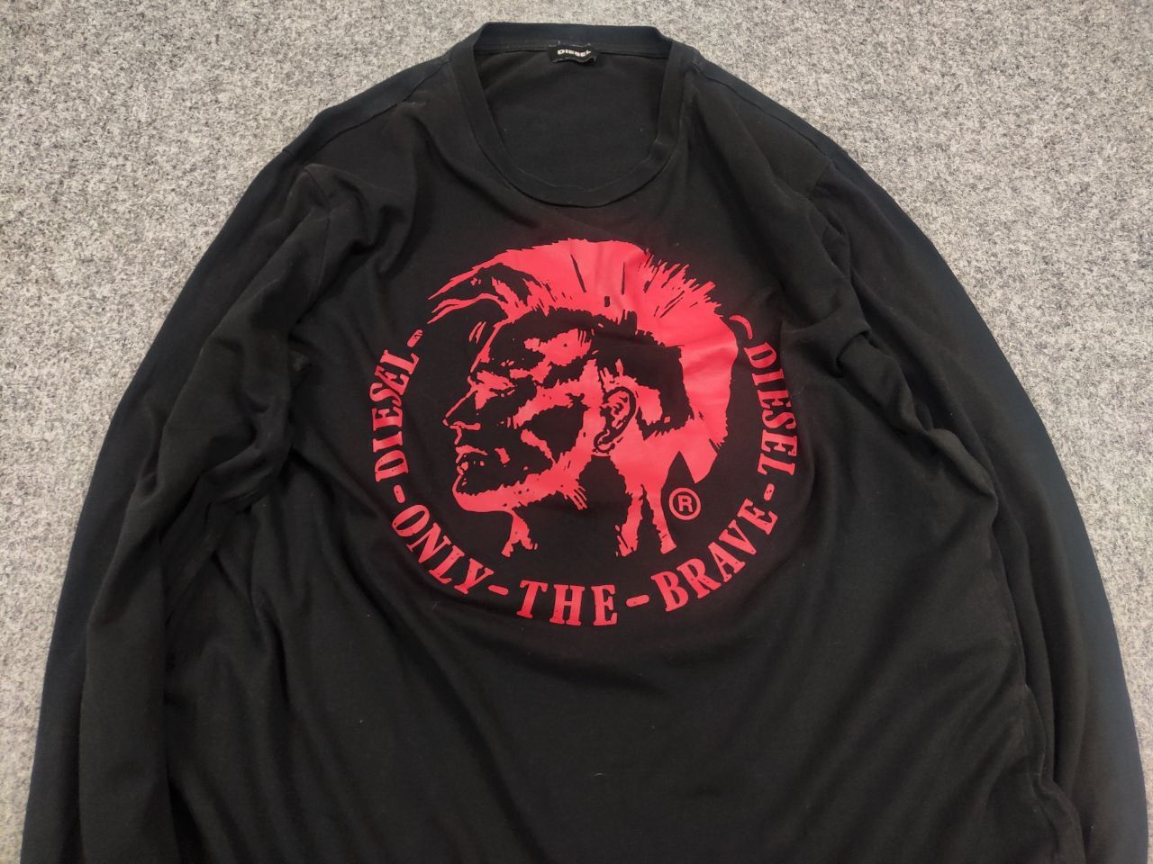 Diesel Vintage Diesel y2k style Big Logo Black Light Long sleeve Size US M / EU 48-50 / 2 - 5 Thumbnail