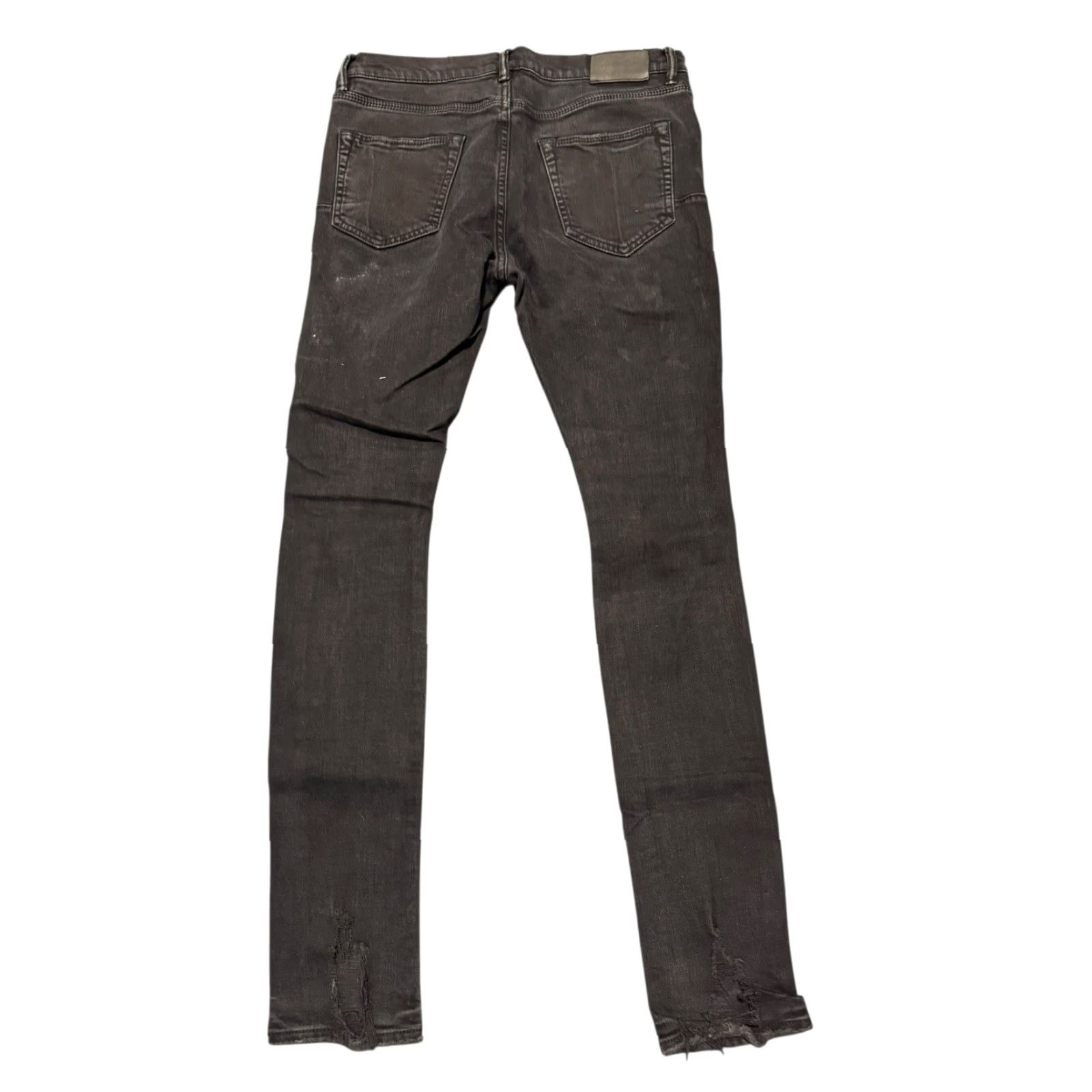 J Brand VINTAGE Purple Brand Jeans P001 BLR Mens 32/32 Denim Jeans Distressed Black Slim 5-Pocket Mens Size US 32 / EU 48 - 6 Thumbnail