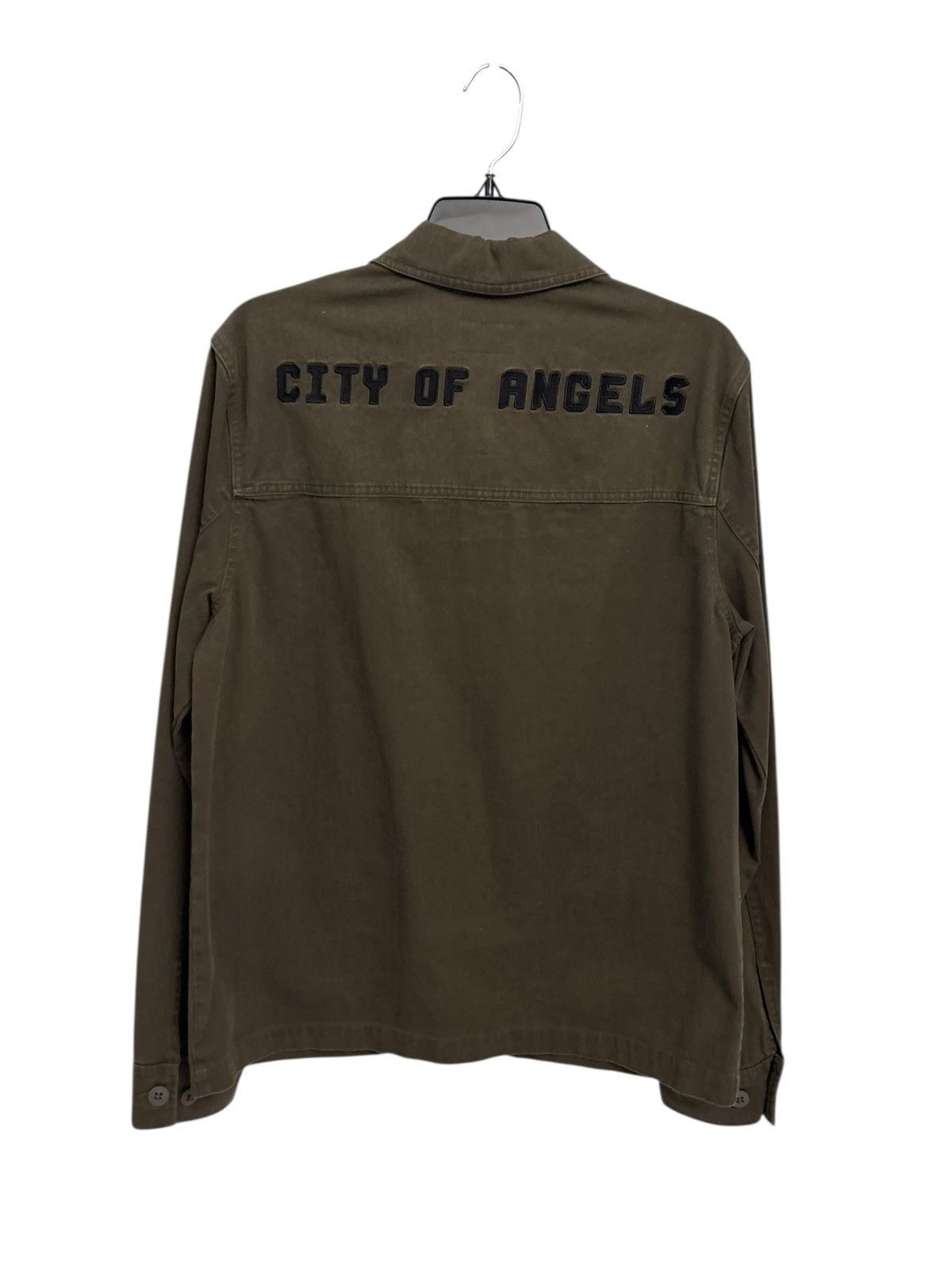 Paige PAIGE Mens Military Green Faded Forest Dalton Jacket small Size US S / EU 44-46 / 1 - 5 Thumbnail