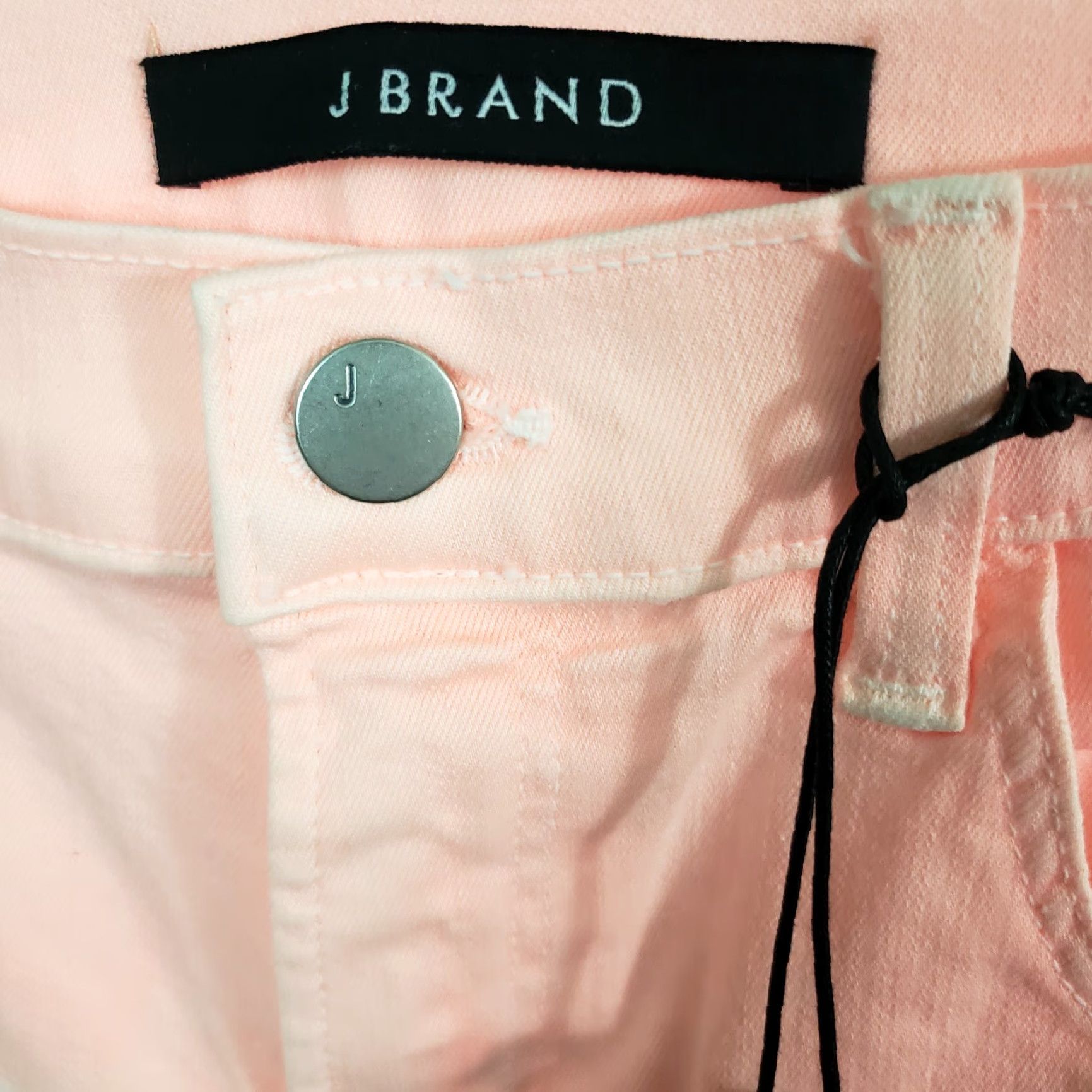 J Brand J Brand Alana High Rise Crop Skinny Jeans Sz 27 Coronal Shockwave Orange Denim Cotton Blend Womens Jeans Size 27" / US 4 / IT 40 - 5 Thumbnail
