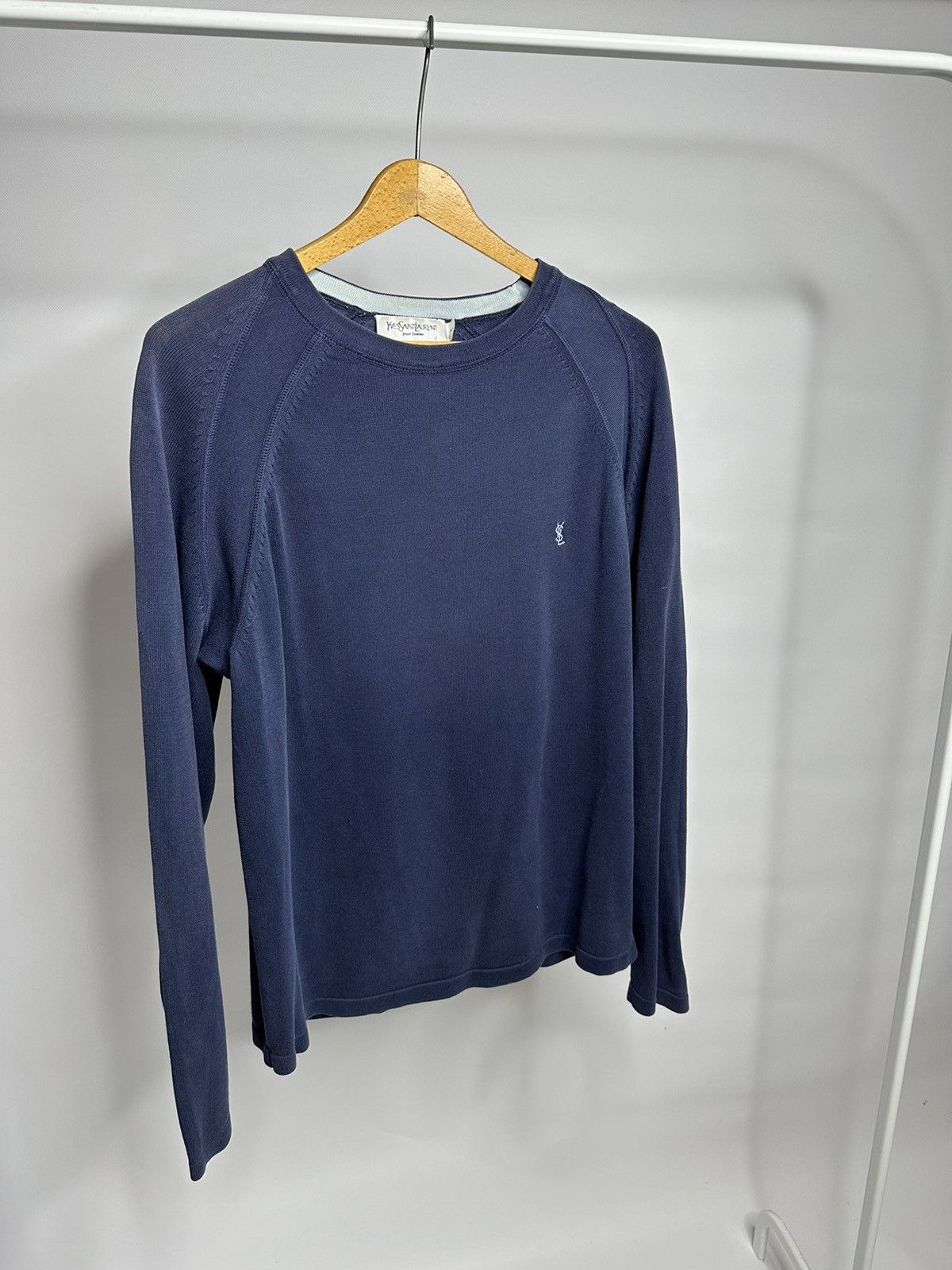 Yves Saint Laurent Yves Saint Laurent Sweaters Vintage Size US M / EU 48-50 / 2 - 2 Thumbnail