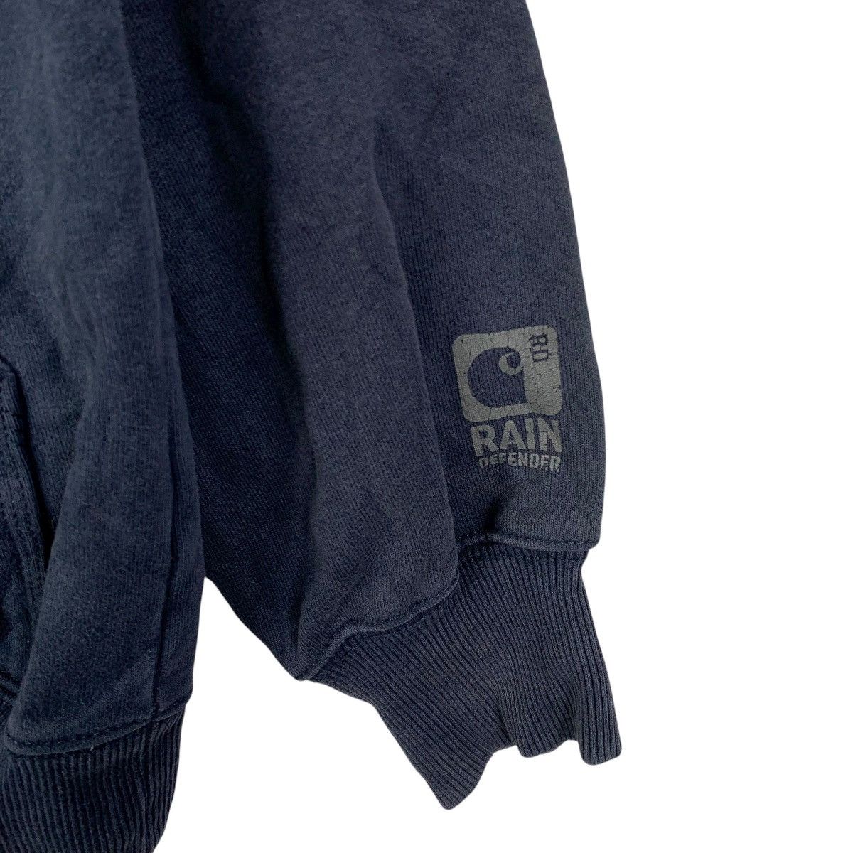 Carhartt CARHARTT Rain Defender Half Zip Hoodie Navy Blue Heavyweight Size US M / EU 48-50 / 2 - 8 Thumbnail