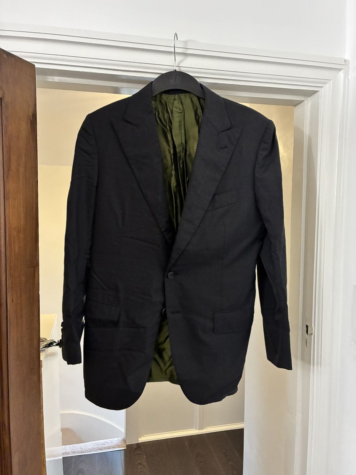 Cesare Attolini Cesare attolini dark grey wool blazer uk 38 it 48 Size 38R - 1 Thumbnail